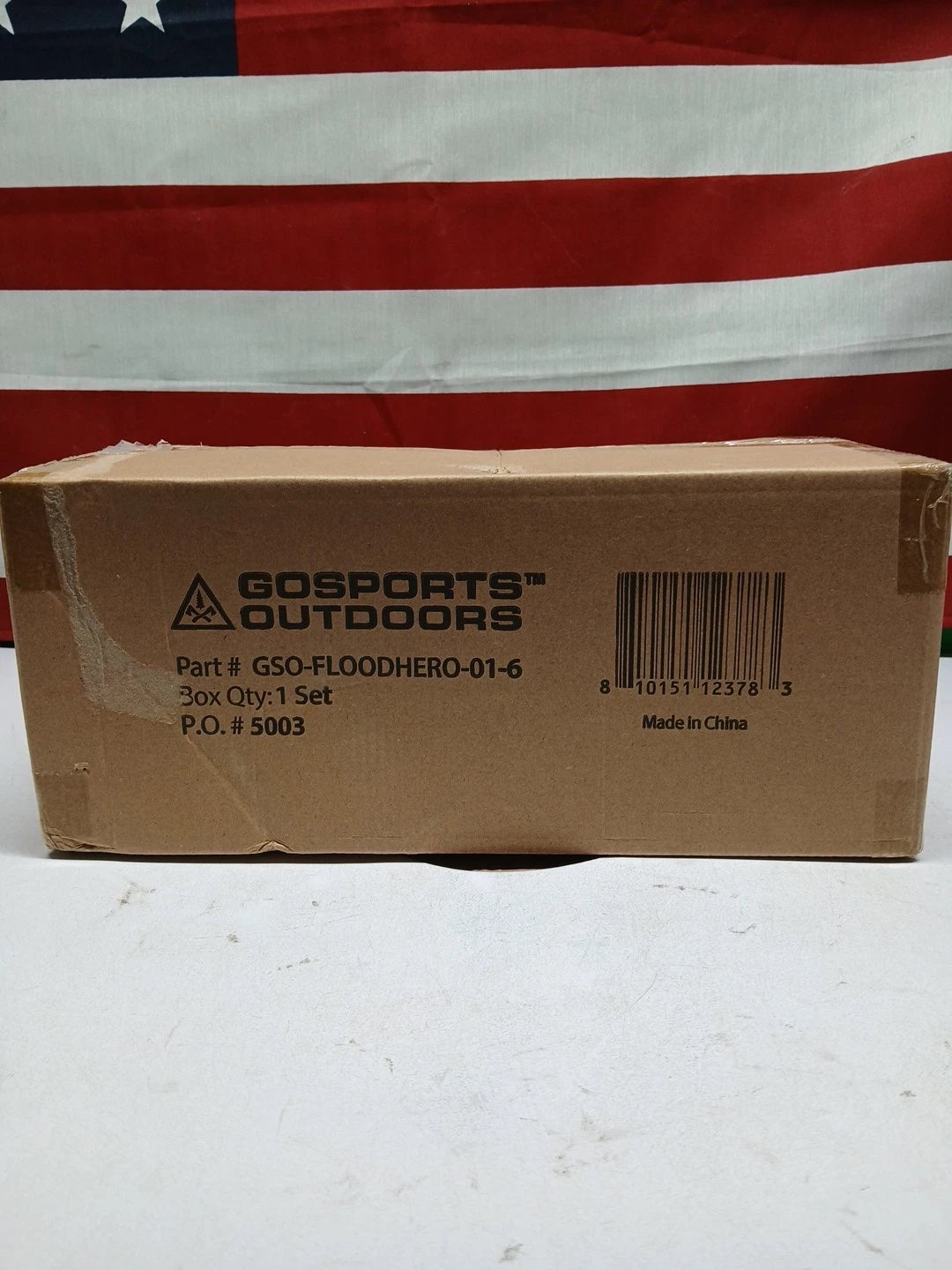 Flood Hero 2 x 1 ft Water Activated Sandbags - 6 Pack Flood Bag Barriers
