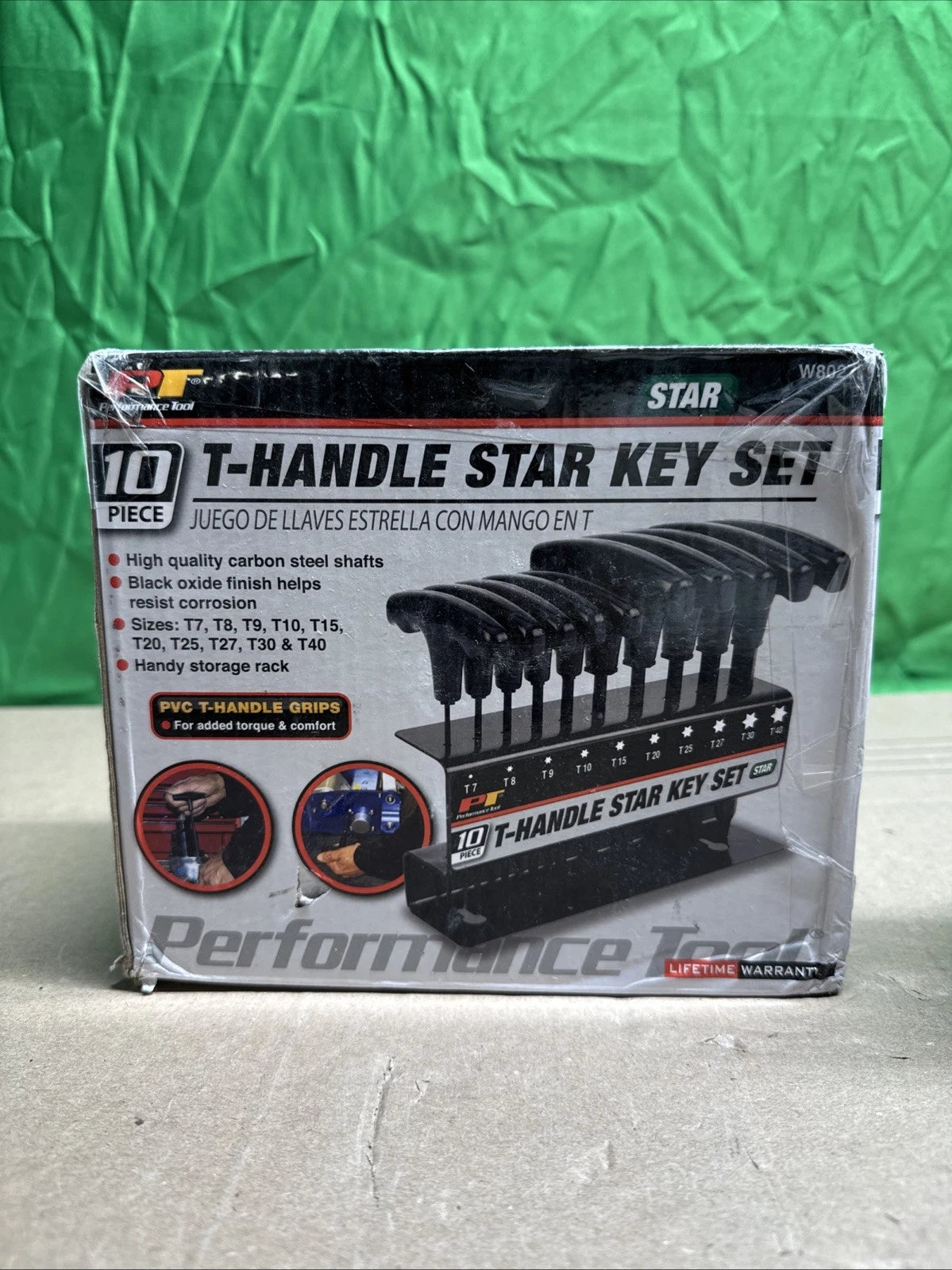 Wilmar W80276 10 pc T-Handle Torx Set