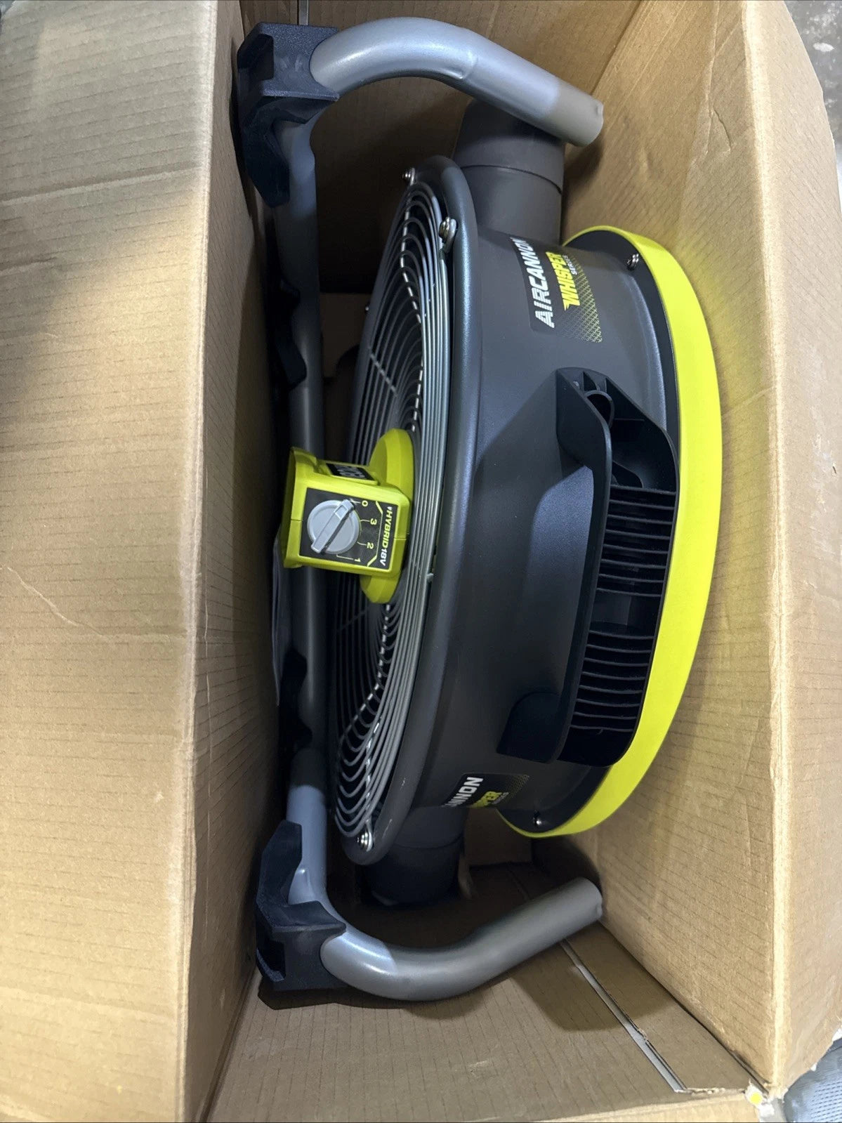 ONE+ 18V 14 in. Hybrid Air Cannon Worksite Fan. TOOL ONLY MISSING POWER ADAPTOR
