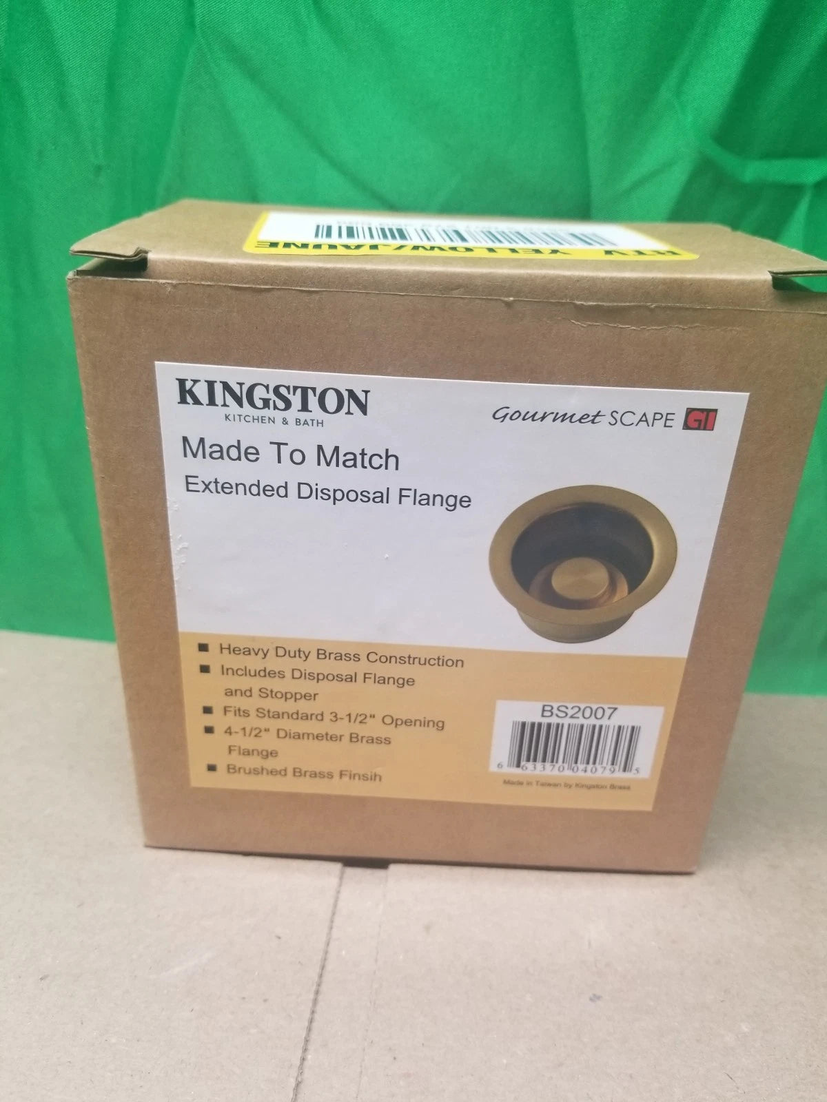 Kingston Brass BS200 Made To Match Extended Disposal Flange - Brass NEW