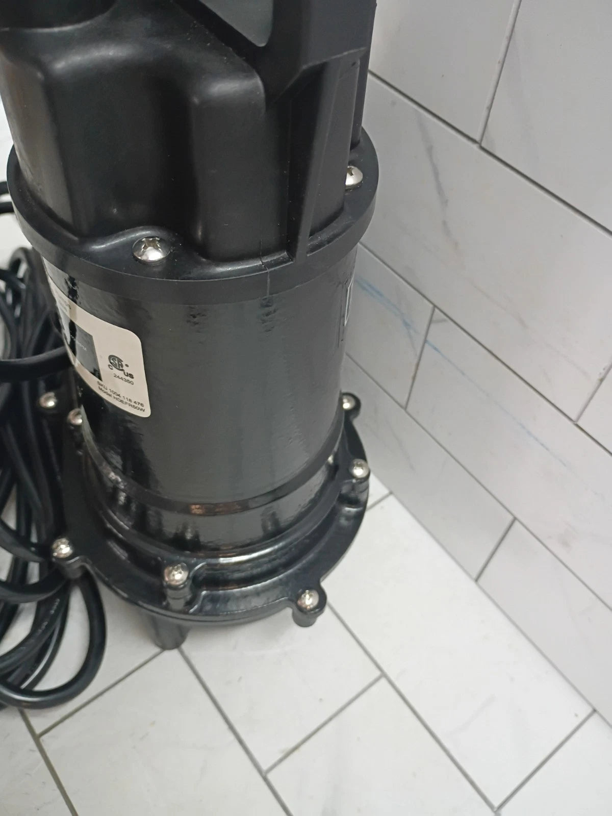 Everbilt HDEFR50W 1/2 HP Effluent Pump. Open Box.
