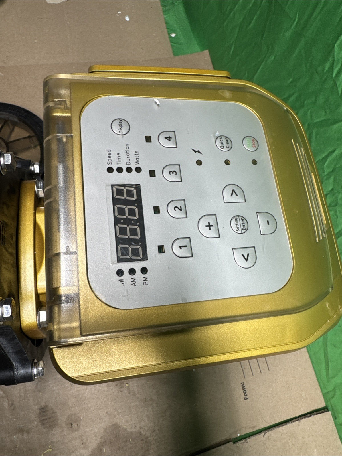 XtremepowerUS 1.5HP Variable Speed Swimming Pool Pump ECO Control High Flo Speed