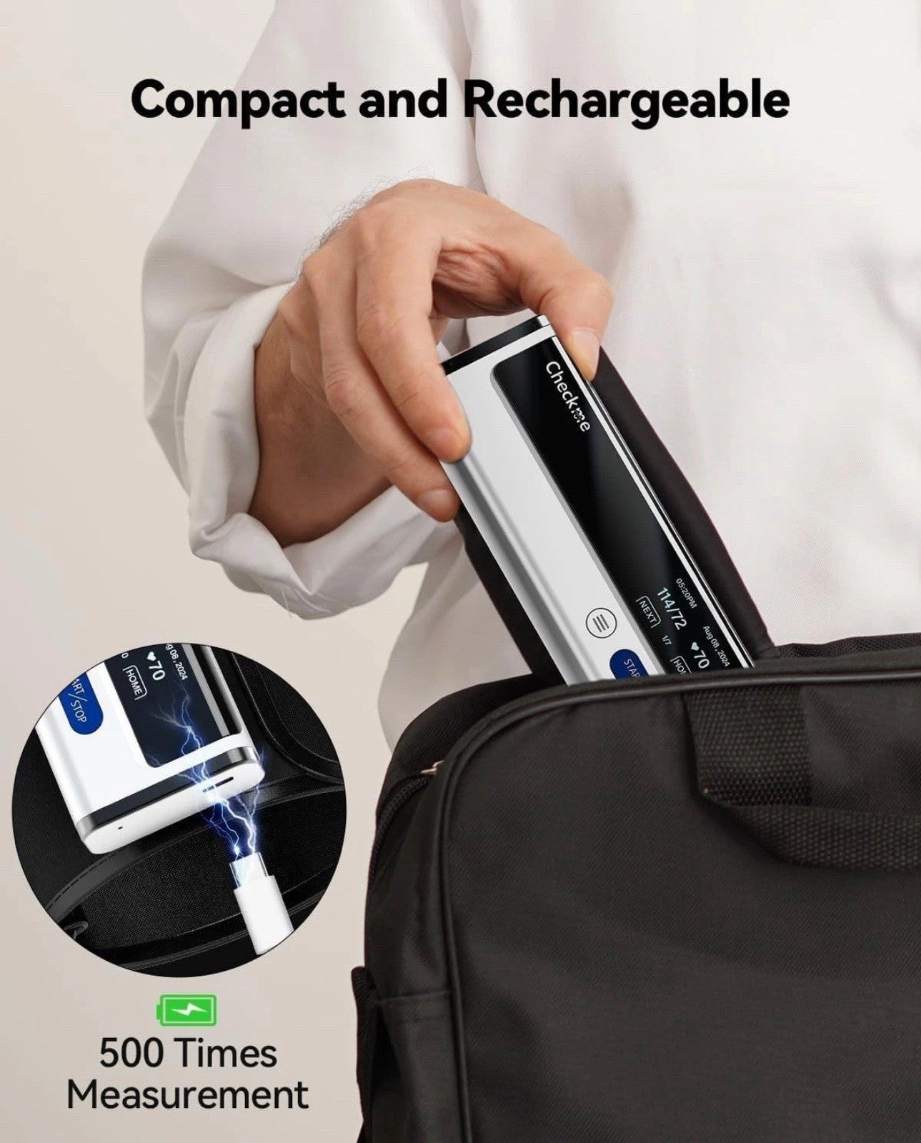 Checkme BP2A Bluetooth Blood Pressure Monitor, Upper Arm, FSA/HSA Eligible