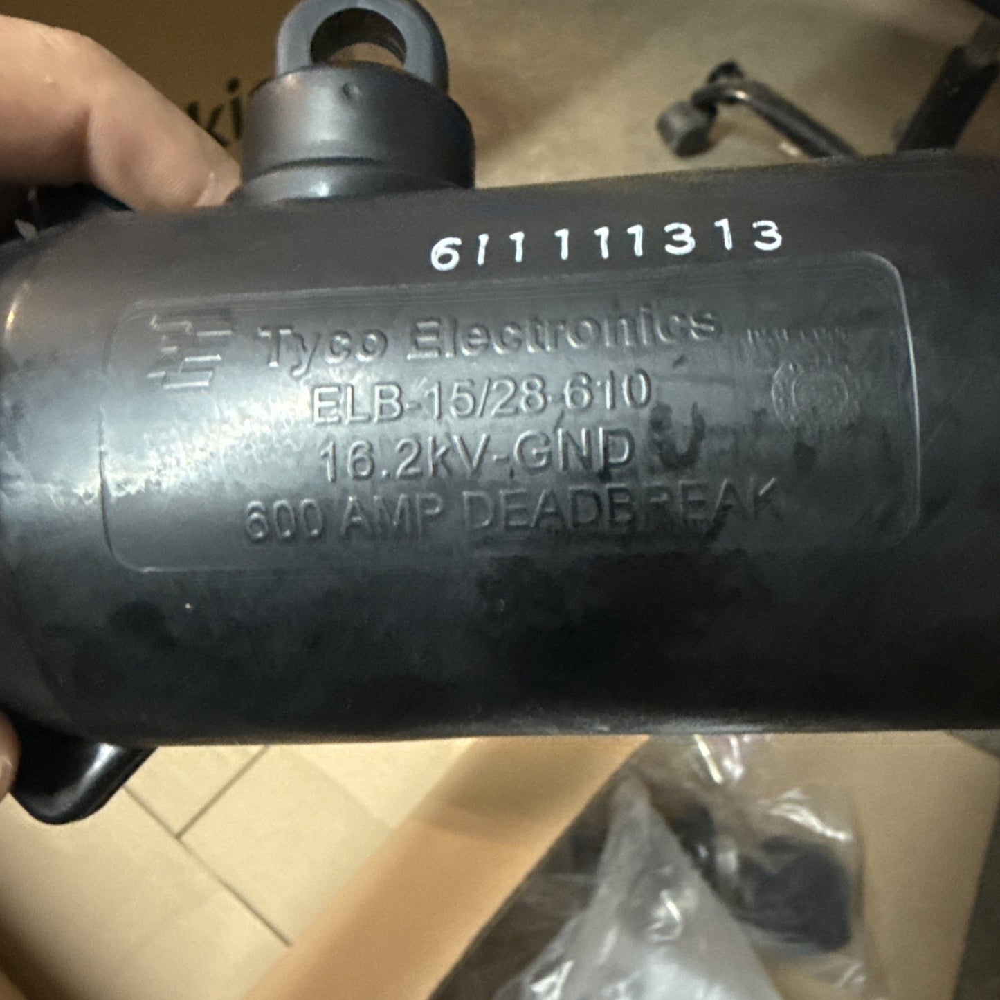 Tyco Electronics ELB-15/28-610 Dead Break Elbow Kit 25kV 600A