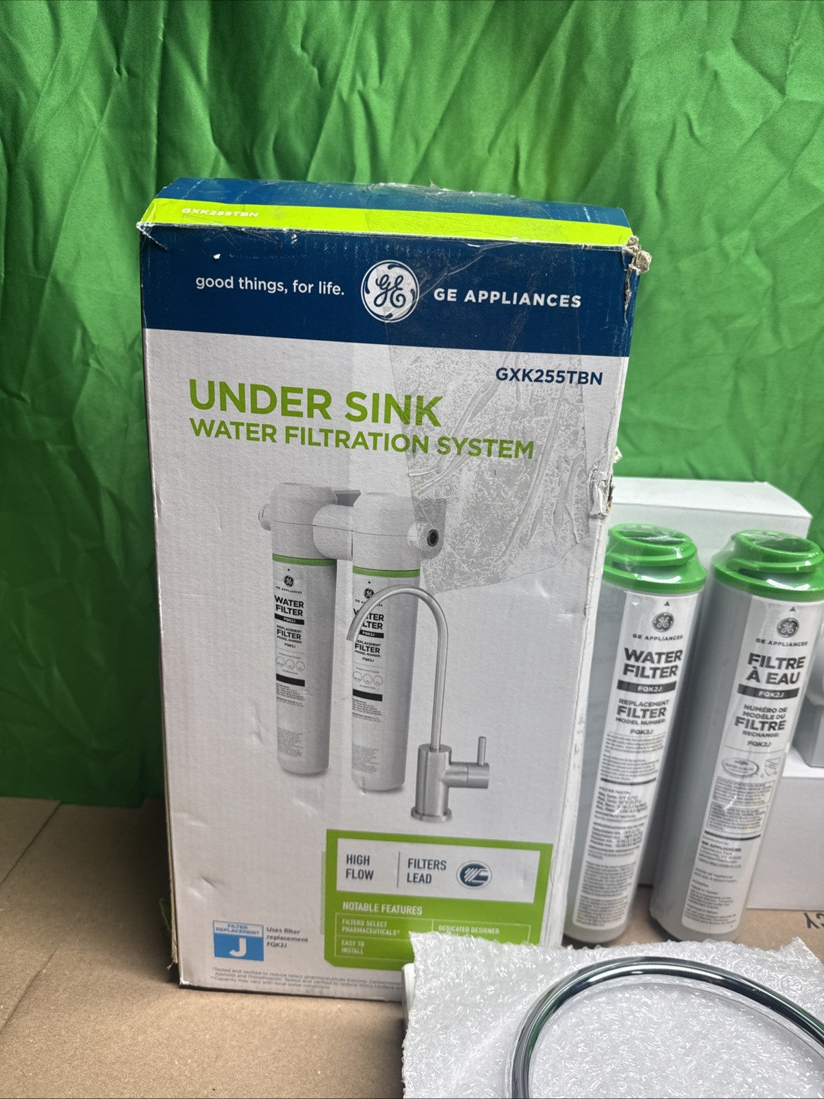 GE GXK255TBN Under Sink Dual Water Filtration System