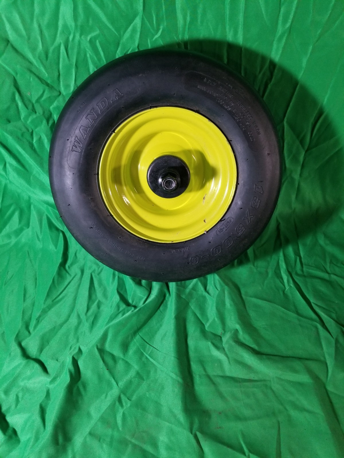 Front Wheel And Tire for Ryobi Z54Li And Z42Li 80v Zero Turn Mowers LightlyUsed