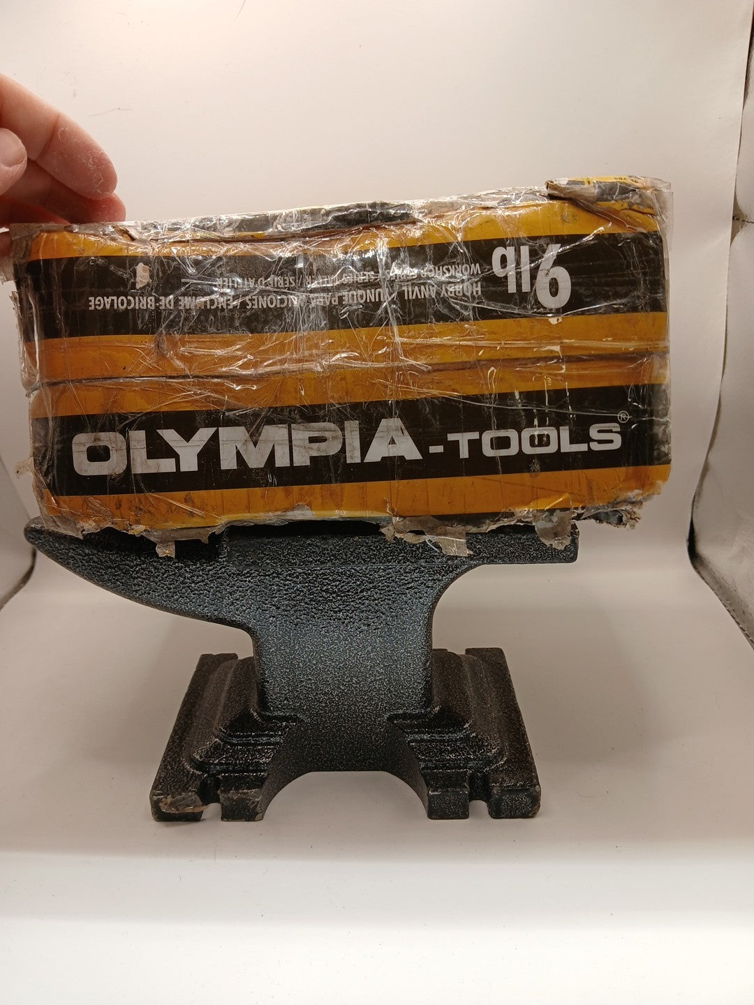 9pound Cast Iron Hobby Anvil 38789 Gray