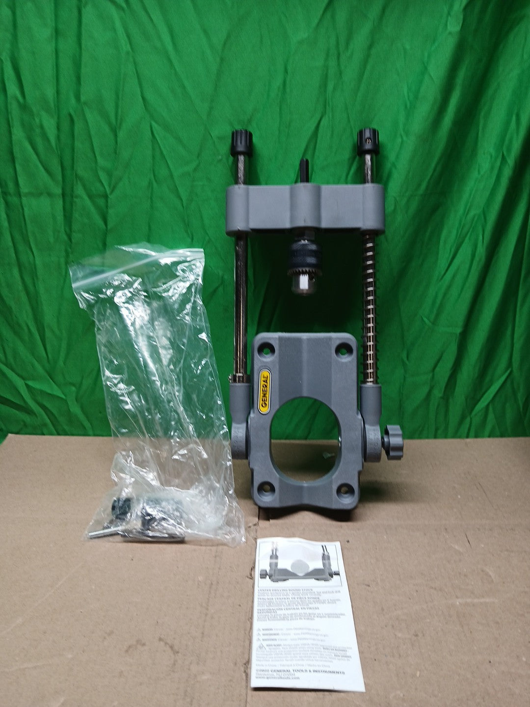 Precision Drill Guide for 3/8" and 1/2" Power Drills General Tools #3638