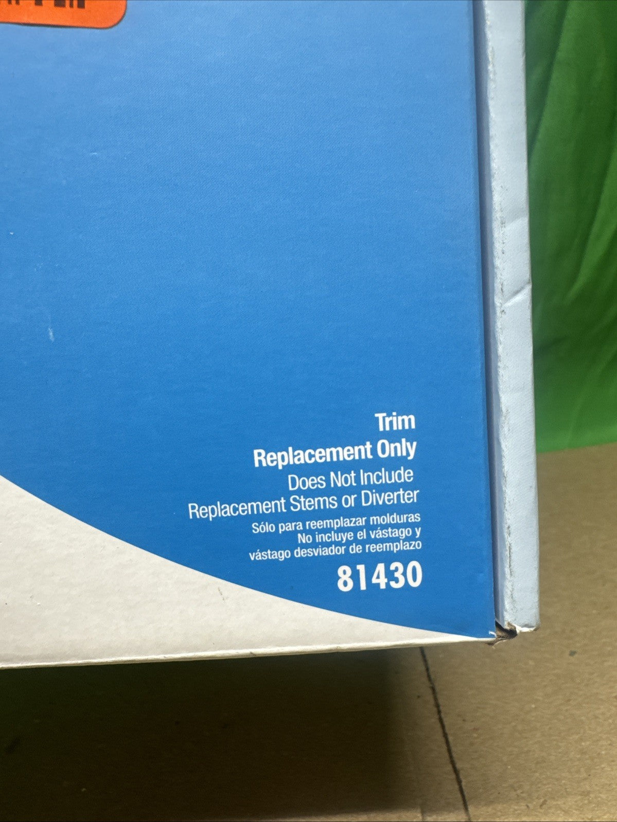Danco 81430 Pfister Windsor Tub / Shower Trim Kit, Brushed Nickel NEW OPEN BOX