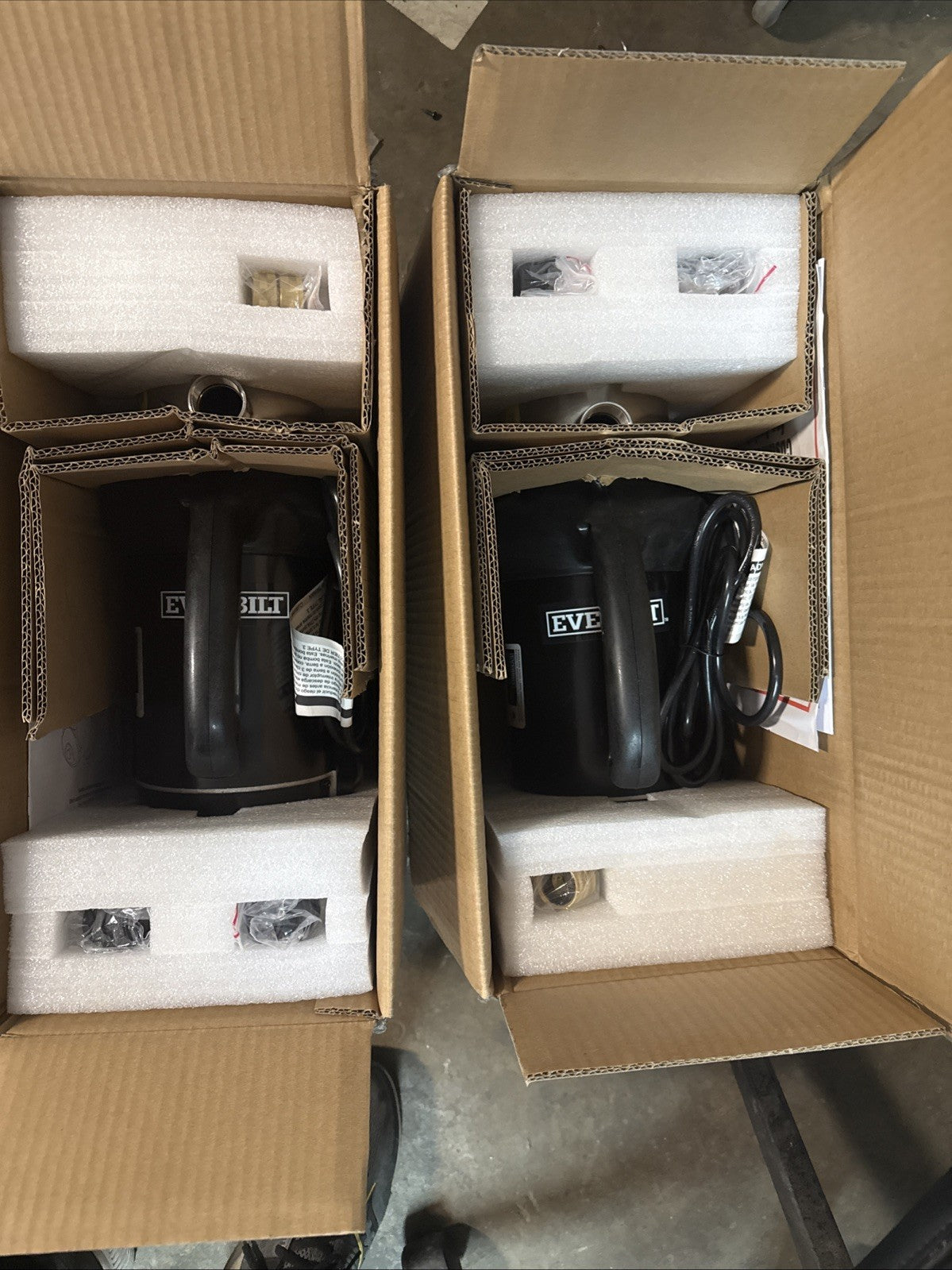 EVERBILT HD60SS 1 HP Stainless Steel Portable Lawn Irrigation Pump NEW OPEN BOX