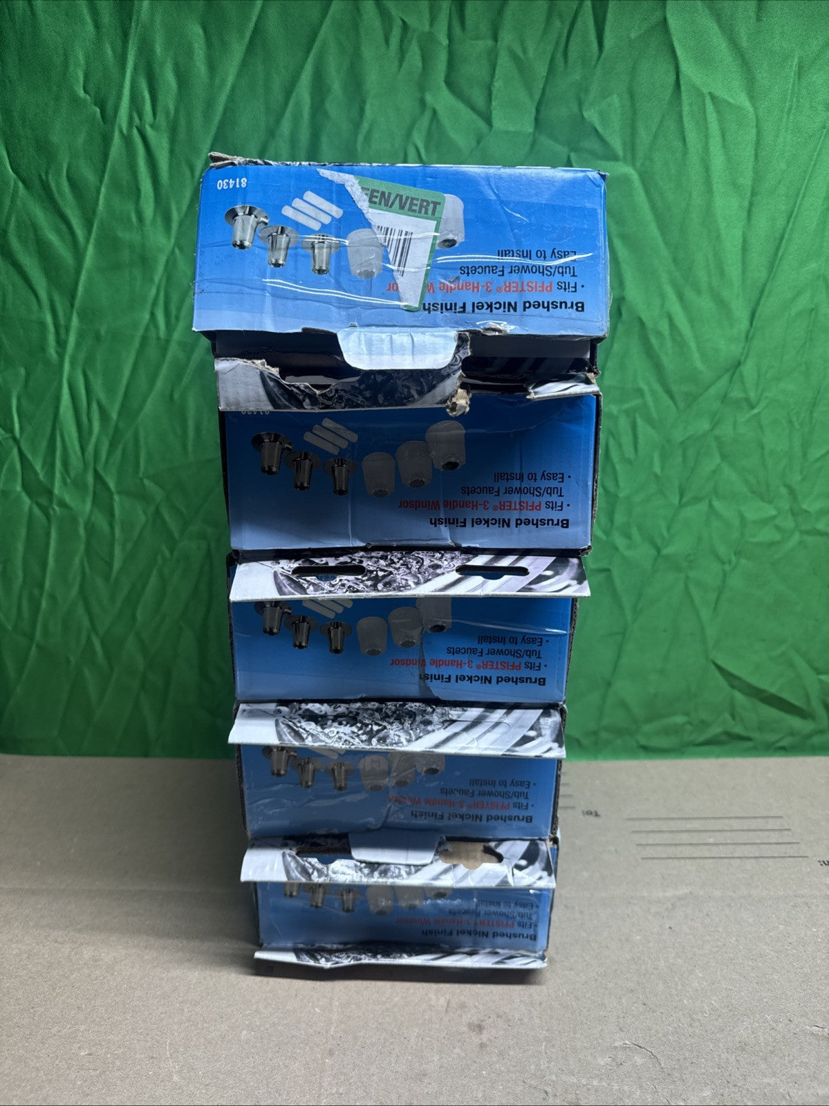 Danco 81430 Pfister Windsor Tub / Shower Trim Kit, Brushed Nickel NEW OPEN BOX