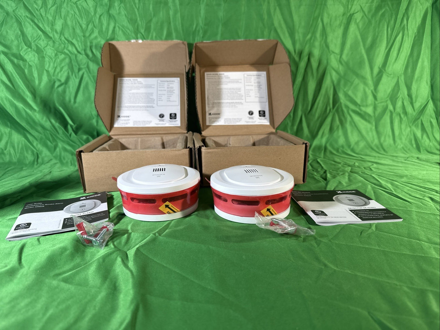 Kidde Smoke Detector, 4-Inch Compact, AA Battery Powered, 10SDR