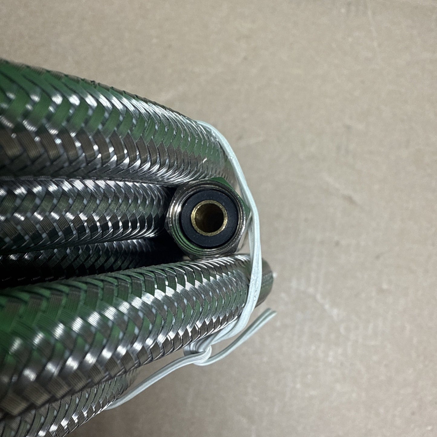 Ice Maker Water Line 25 Feet PVC Core with Premium Braided Stainless Steel