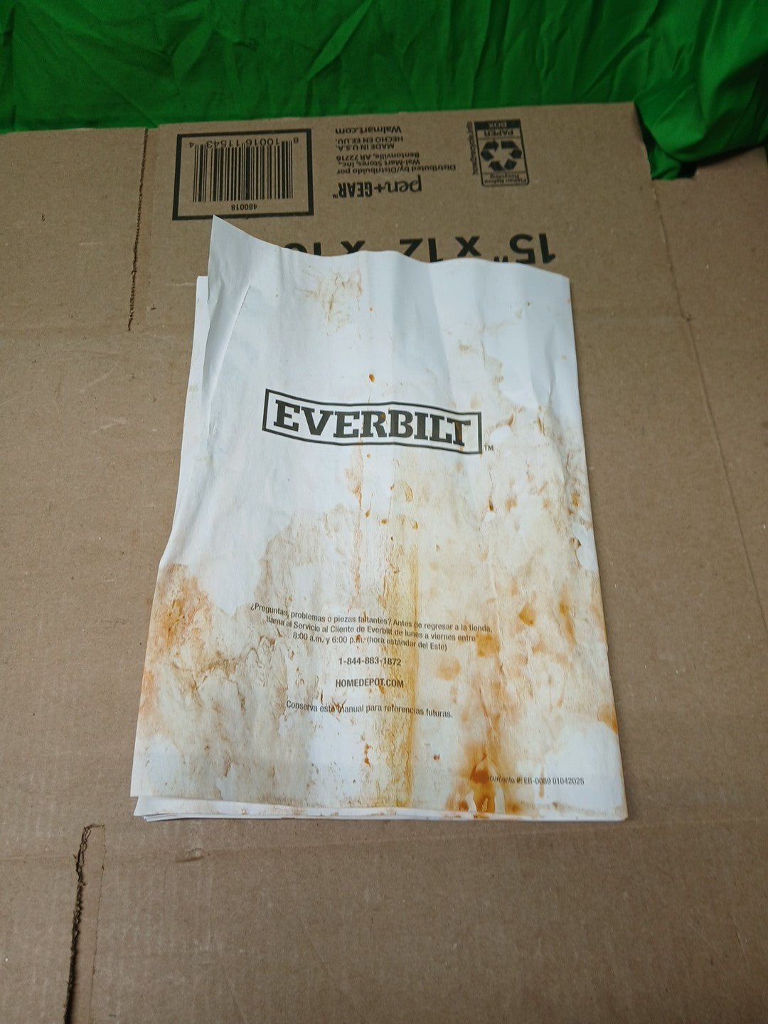 Everbilt 3/4 HP Cast Iron Shallow Well Jet Pump HDSWJ7 as is, *For Parts *