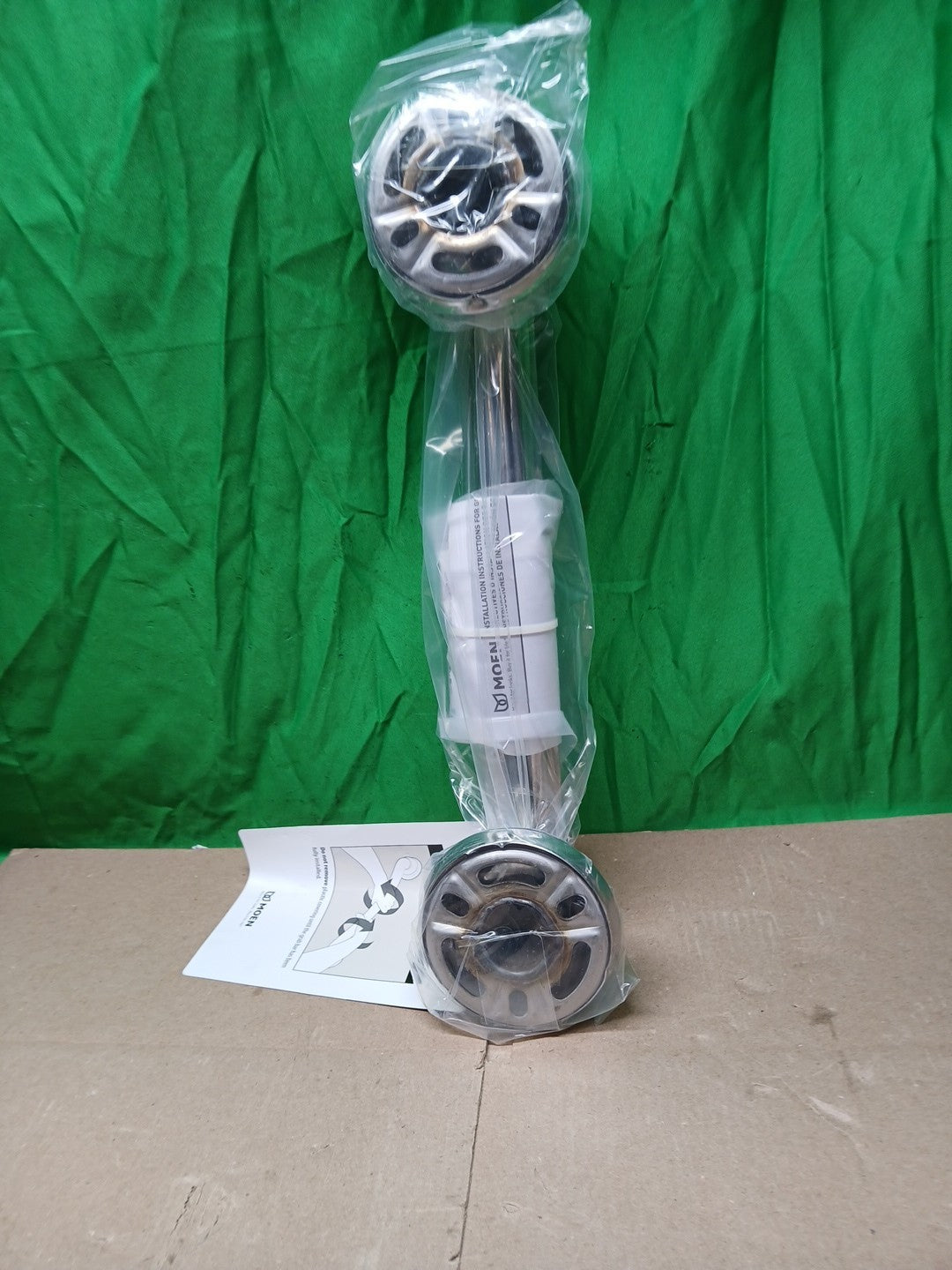 New Moen Eva YG2812CH 12" Safety Grab Bar Chrome Bathroom Shower Bathtub