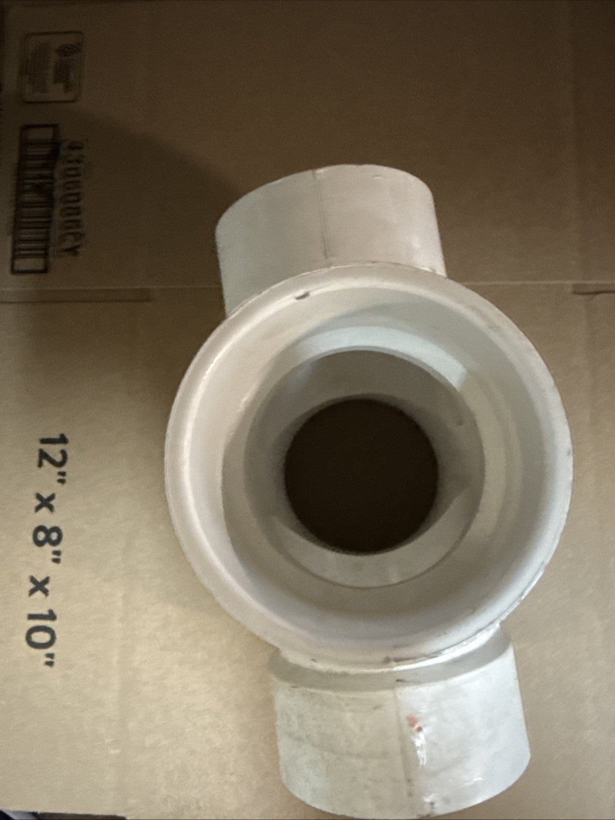 CHARLOTTE PIPE PVC 3” DWV Double Sanitary TEE DWV (Drain, Waste and Vent)