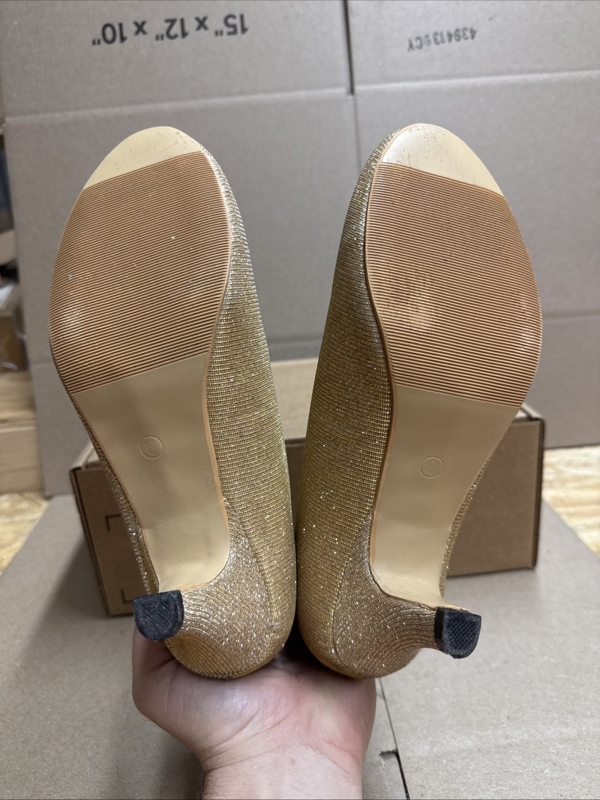 OCHENTA women’s 8 comfortable kitten heel dress shoes round toe slip on pumps