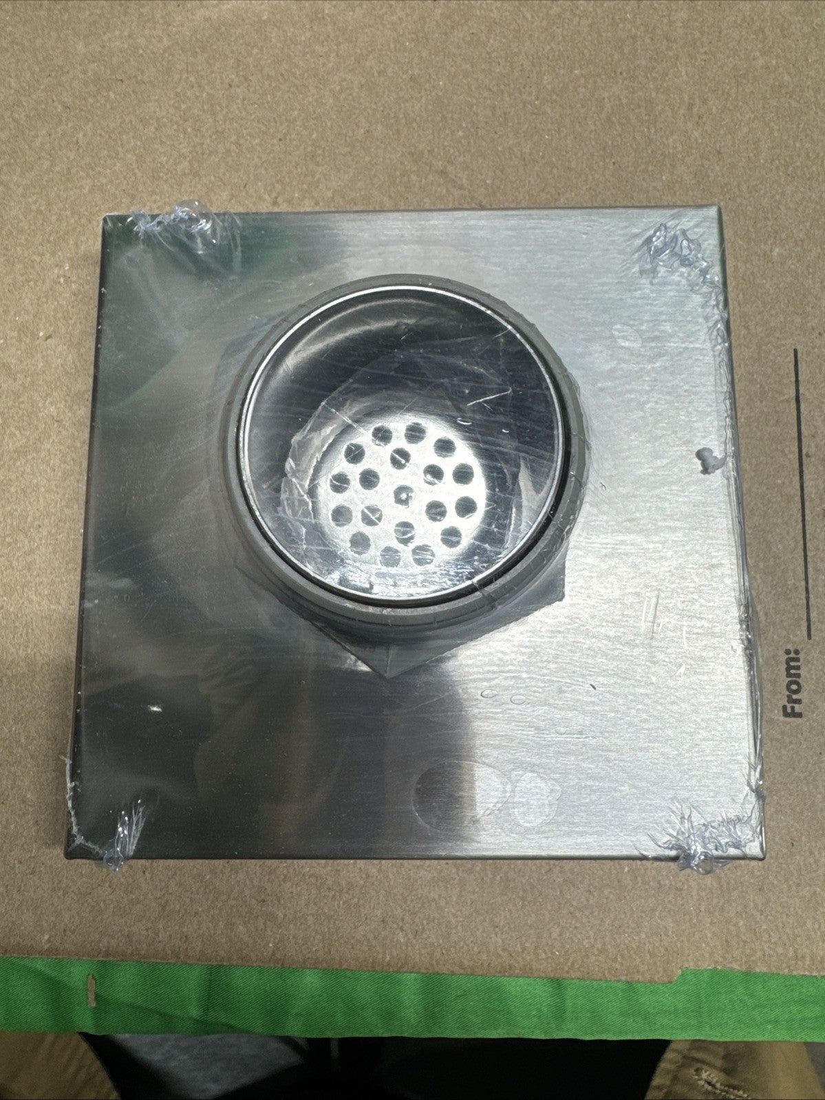 Oatey Designline 6"x 6" Square Shower Drain Stainless Steel SQUARE DESIGN