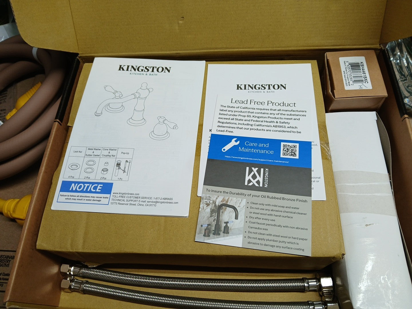 Kingston Brass KS1971 Wilshire 1.2 Faucet Widespread Bathroom - Chrome