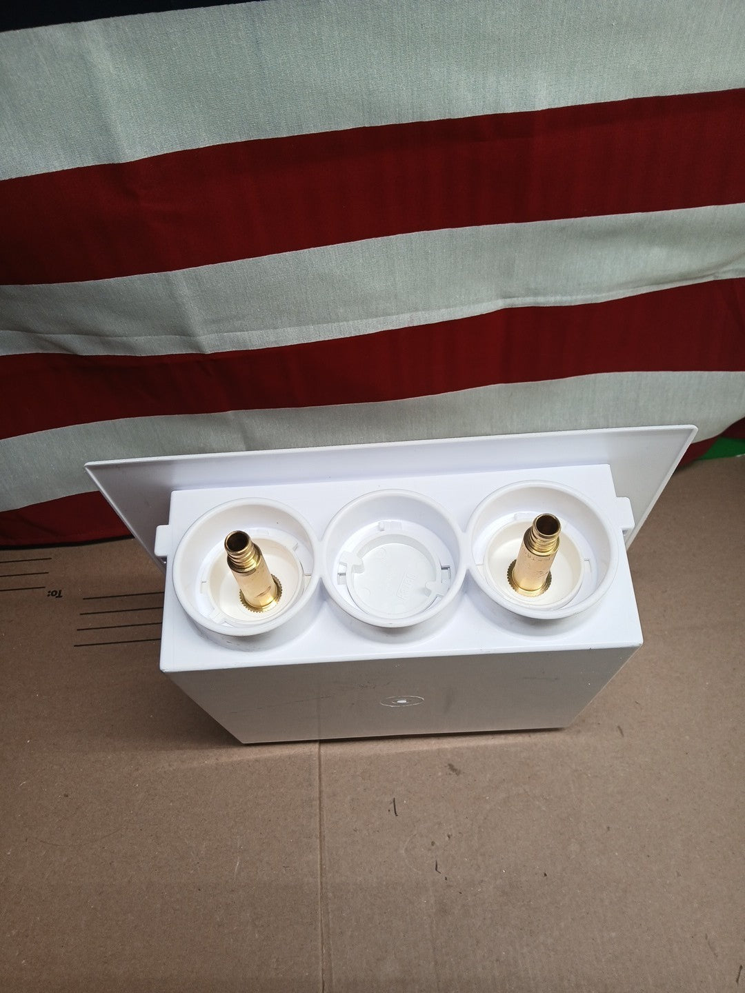 "Washing Machine Outlet Box'' Oatey Quadtro 4 Options Model 38529 NOB "COMPLETE"