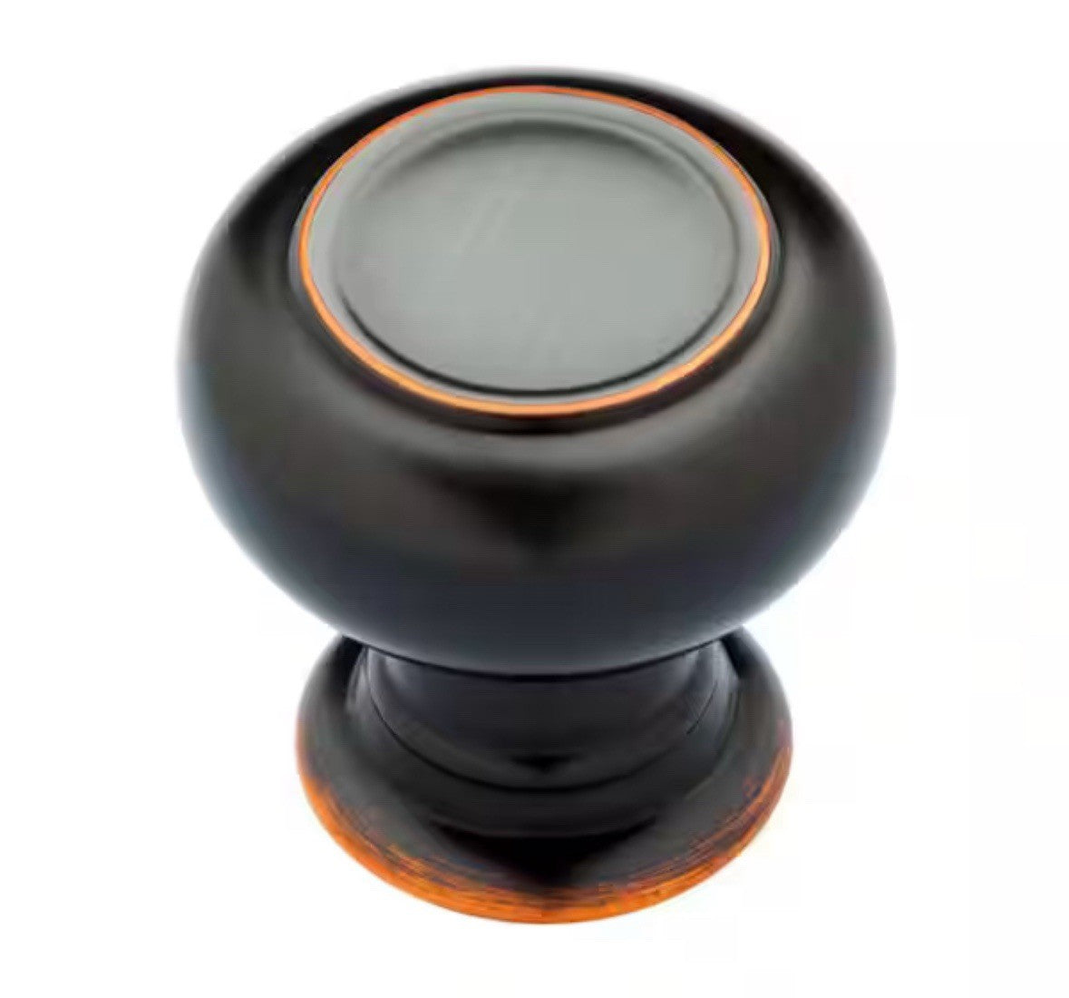 Liberty 12PK Porter P33743C-VBC-C 1-1/8" Delta Oil Rubbed Bronze Cabinet Knob