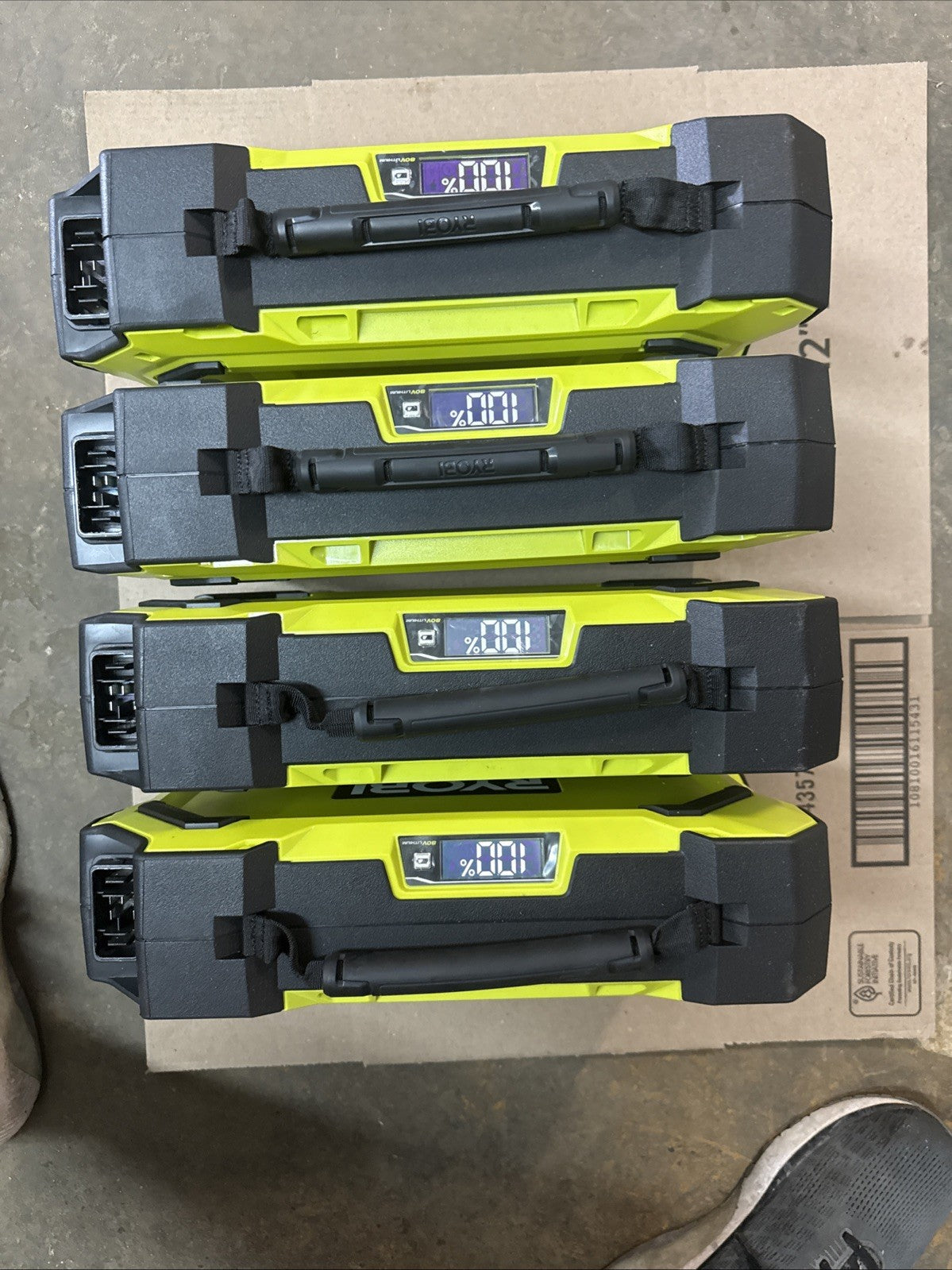 RYOBI 80V Battery 10 Ah Lithium-Ion Zero Turn Mower Battery (OP801720) OPEN BOX