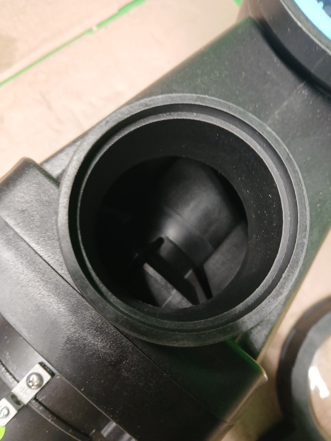 Everbilt Pool Pump Fan-Cooled Motor 1.5 HP 230V Has Unions....