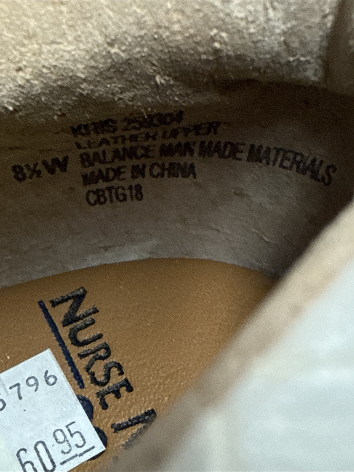 Women’s Nurse Mates Kris pillowTop lightweight Clog 8.5W White Leather