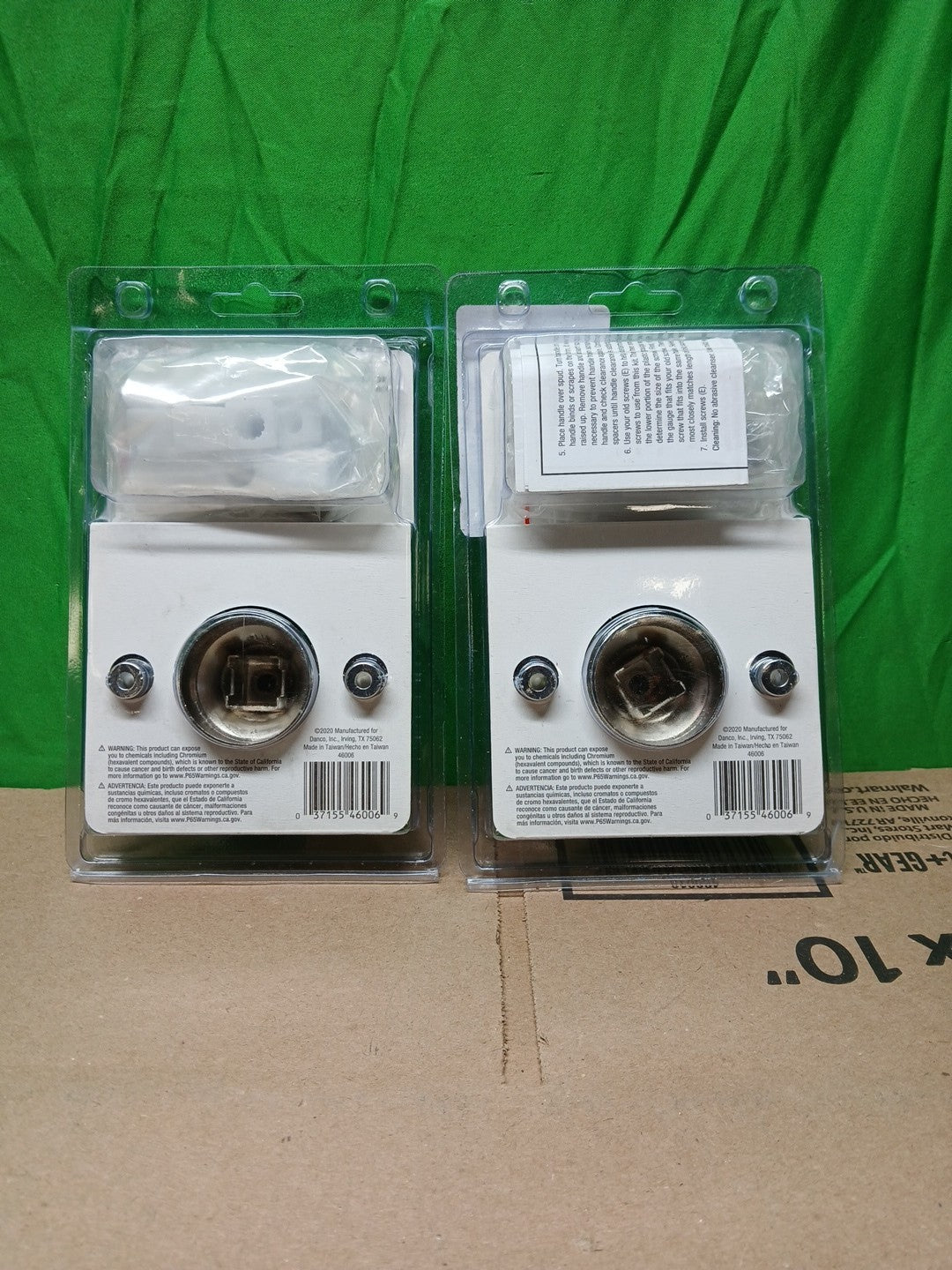 LOT OF 2 Danco 1-Handle Knob Bathroom Sink Faucet Handle, 46006