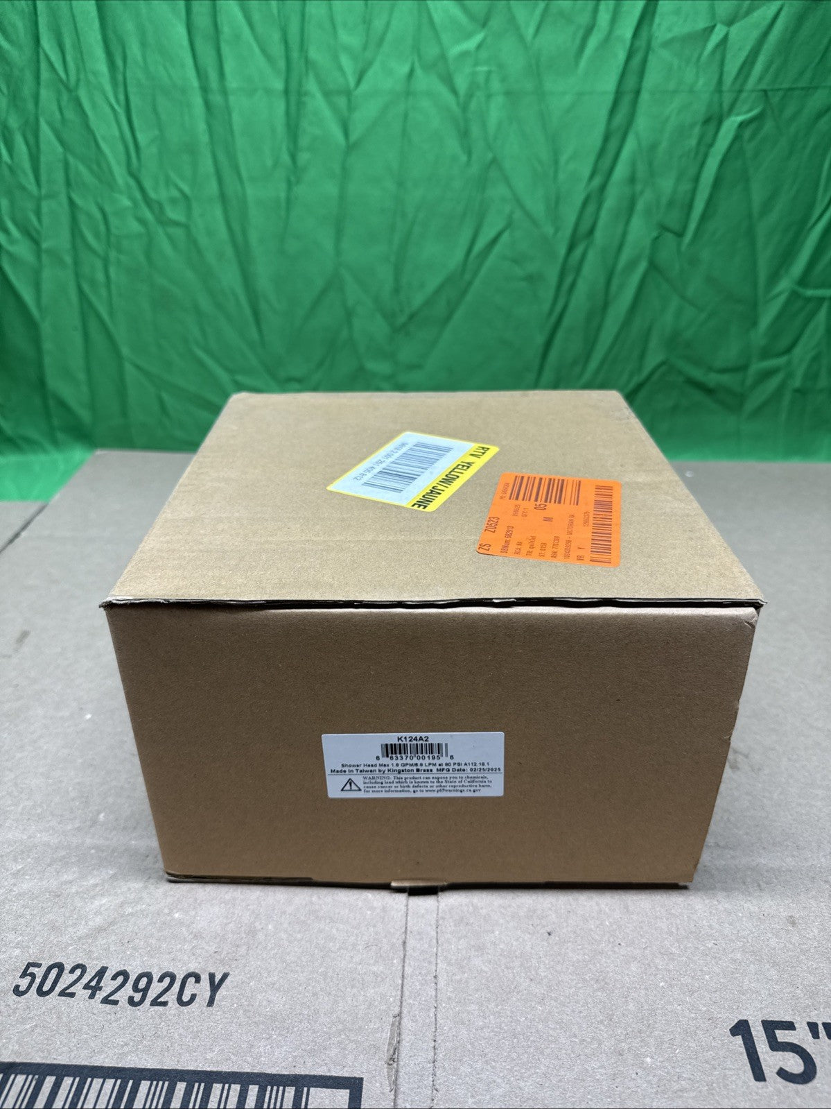 Kingston Brass K124A Victorian 1.8 GPM Single Function Rain - Brass