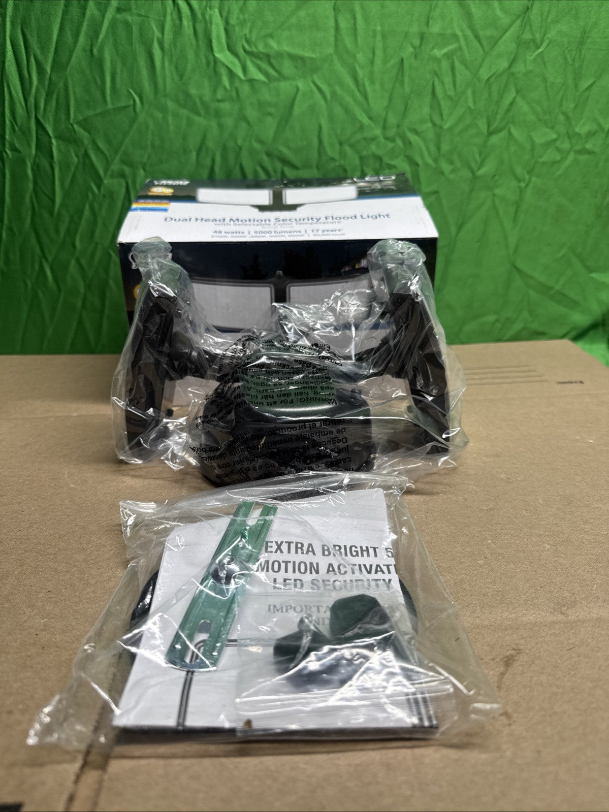 Feit Electric Motion-Sensing Hardwired LED Bronze Security Light