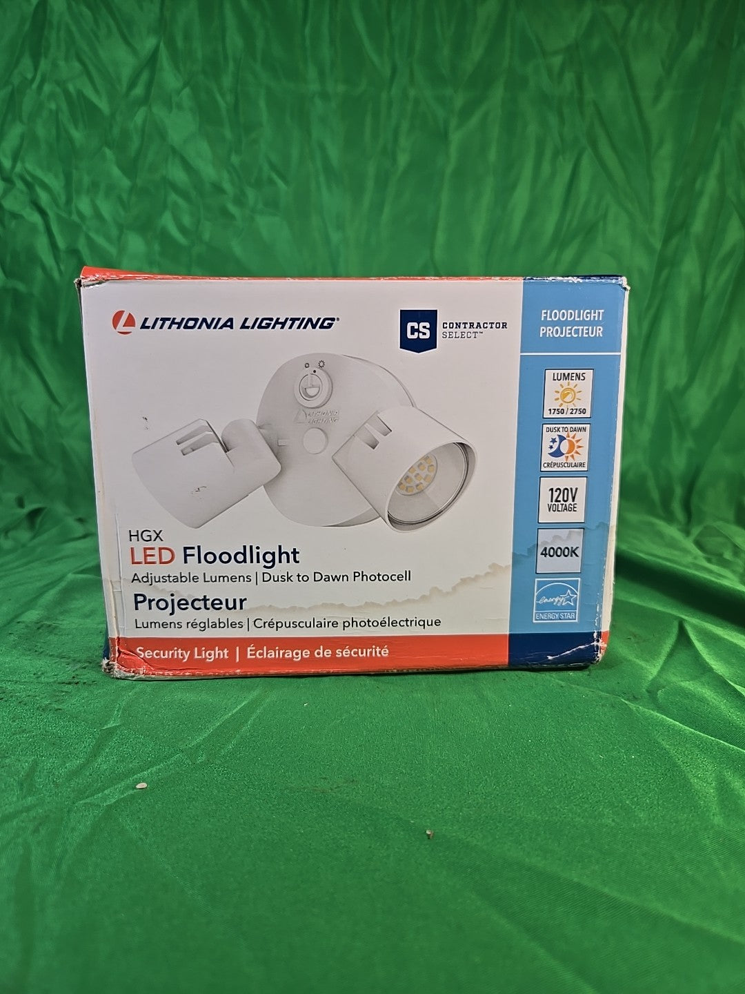 Lithonia Lighting Contractor Select HGX White Outdoor Integrated LED Flood