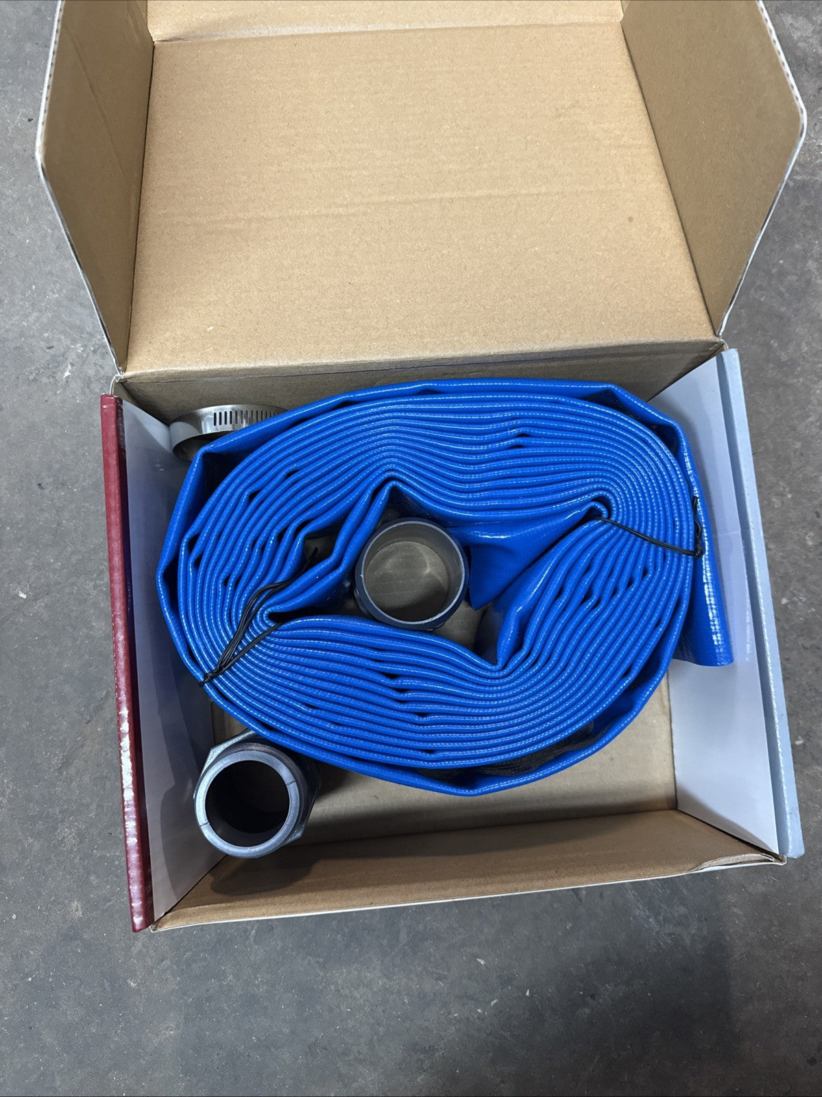 Superior pump 99622 2 in. x 25 ft. Lay-Flat Sump Pump Discharge Hose Kit