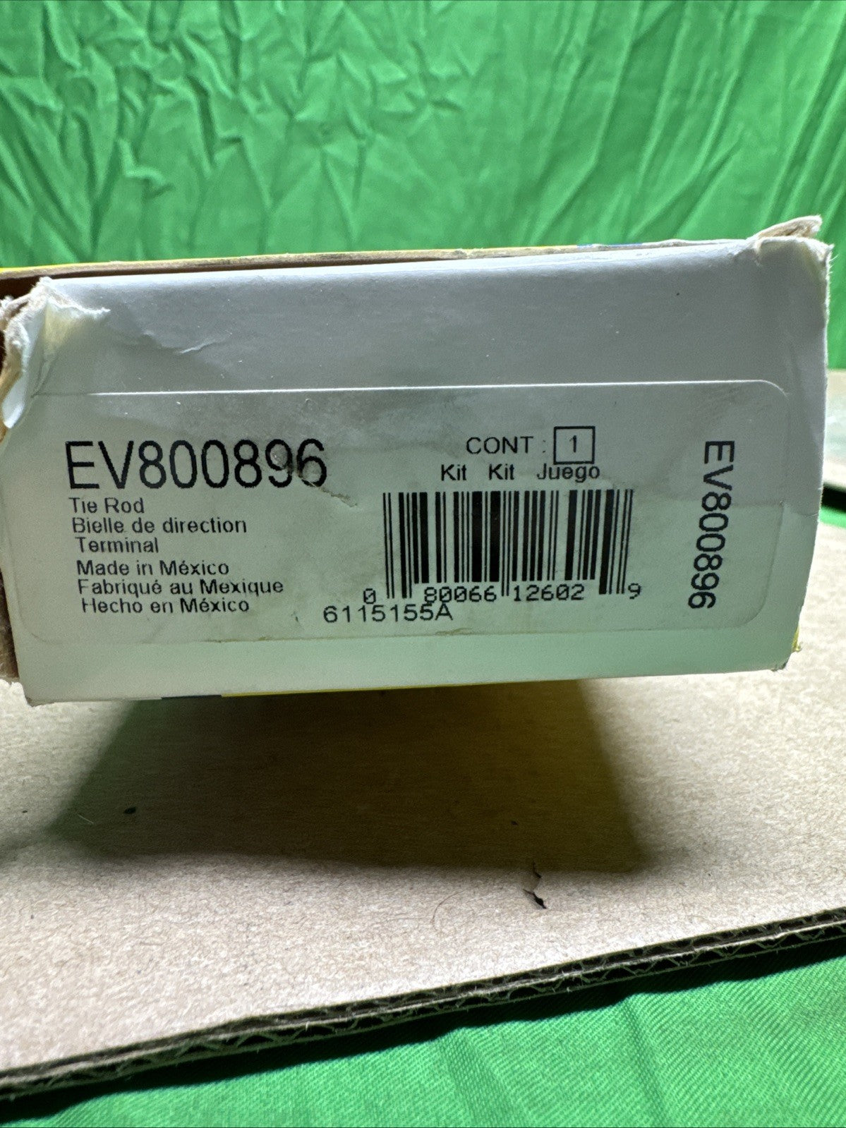 MOOG EV800896 Tie Rod End Inner For 13-20 Acura Honda Accord TLX