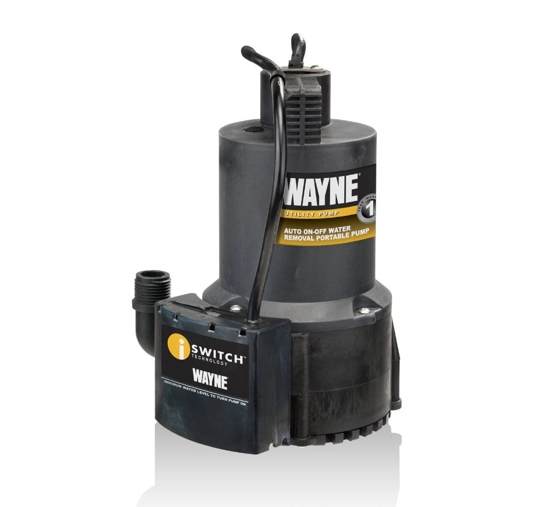 Wayne EEAUP250 1/4 HP 3000 GPH Thermoplastic Multi Use Pump New Sealed