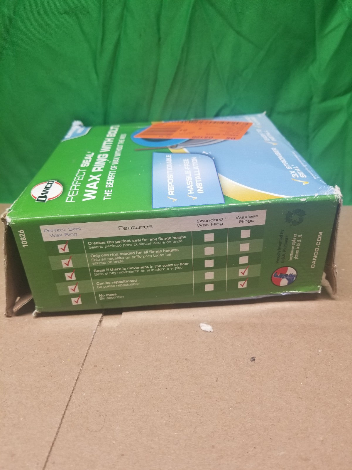 7pc Perfect Seal Toilet WaxRing Fits All Bolts Rubber Gaskets Toilet Install Kit