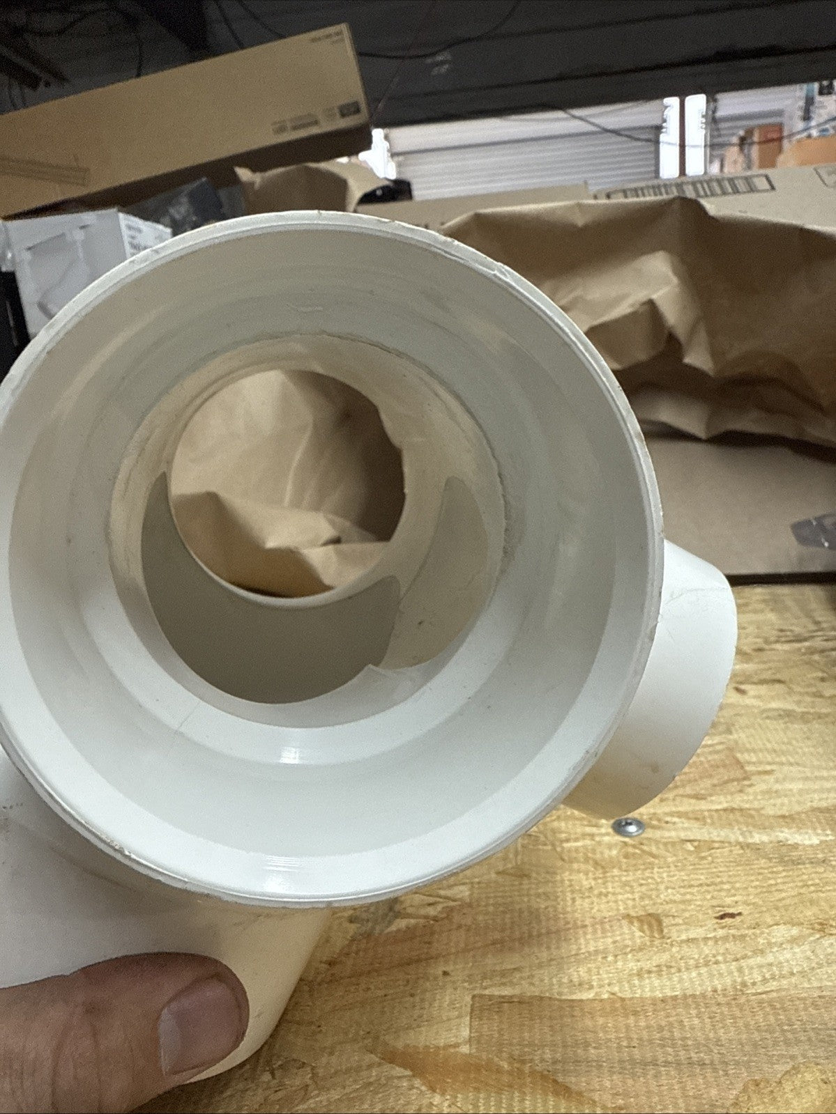 Charlotte Pipe Schedule 40 DWV 3” San Tee With 2” Outlet PVC Cottage Fitting