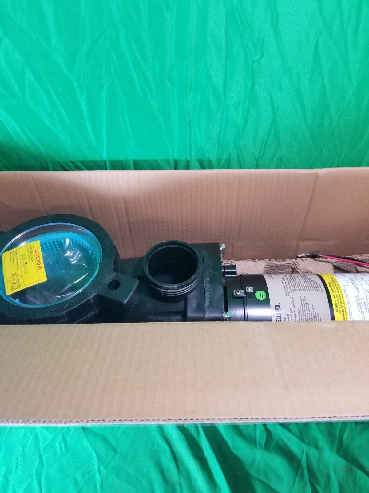 Everbilt 1 HP Pool Pump In Ground 2 Speed 5.1 A 230V Model SPP10002-2SP