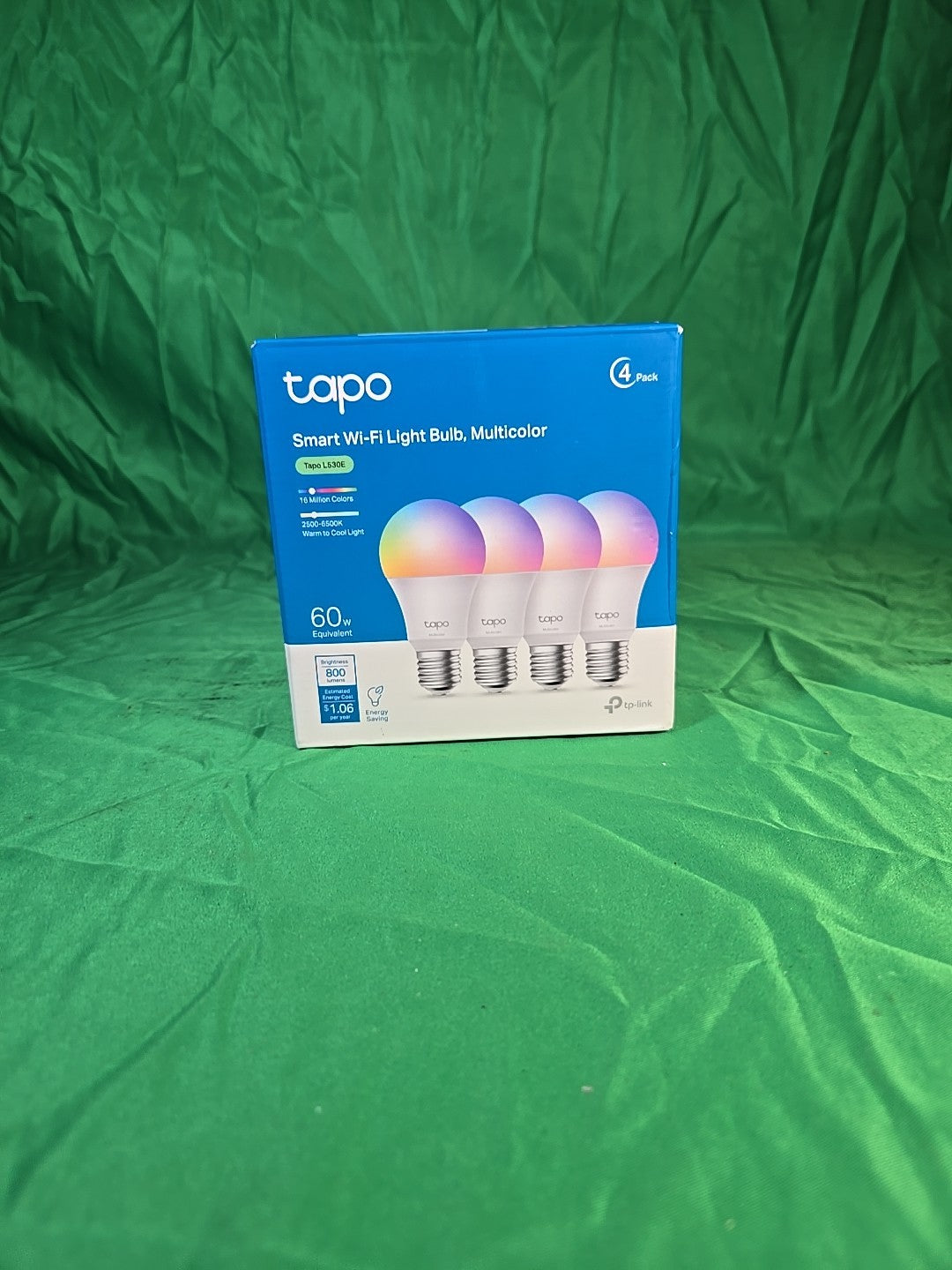 TP-Link Smart Light Bulbs, 16M Colors RGBW, Dimmable, Compatible with Alexa a...