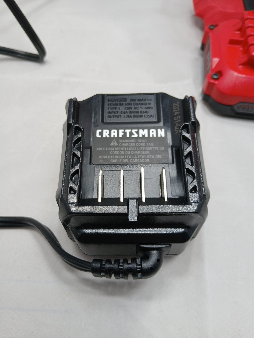 CRAFTSMAN CMCF800C1 V20 20V MAX Lithium-Ion 1/4-Inch Cordless Impact Driver Kit