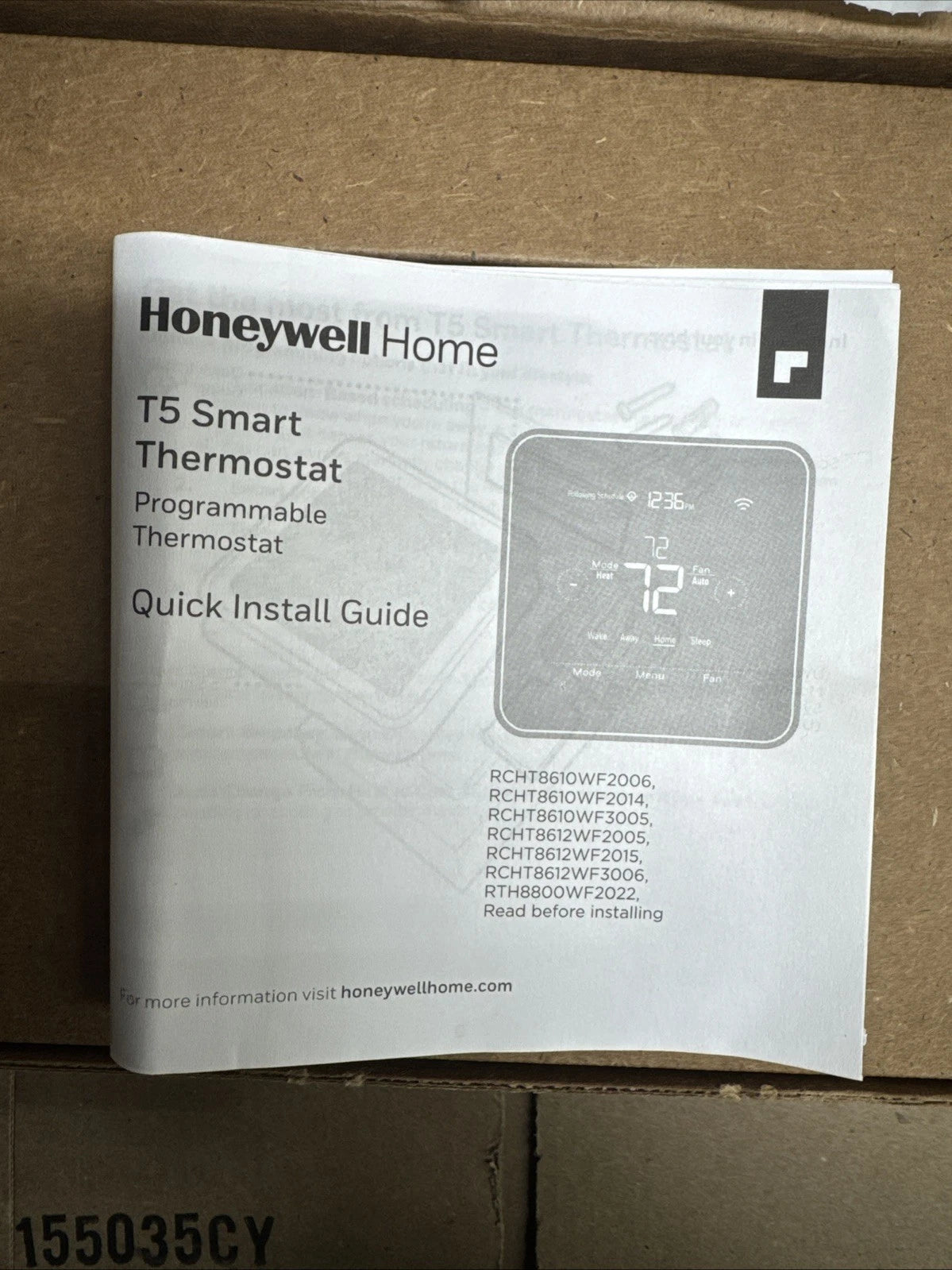 Honeywell Home RENEWRTH8800WF/U Wi-Fi Programmable Thermostat