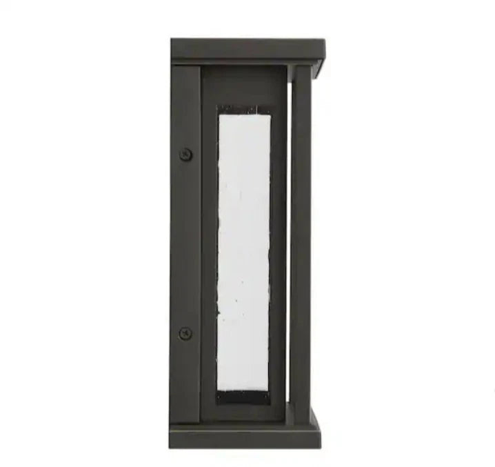 Faywood Small 7.5 in. W x 10.5 in. H Antique Bronze Outdoor Hardwired Wall OB