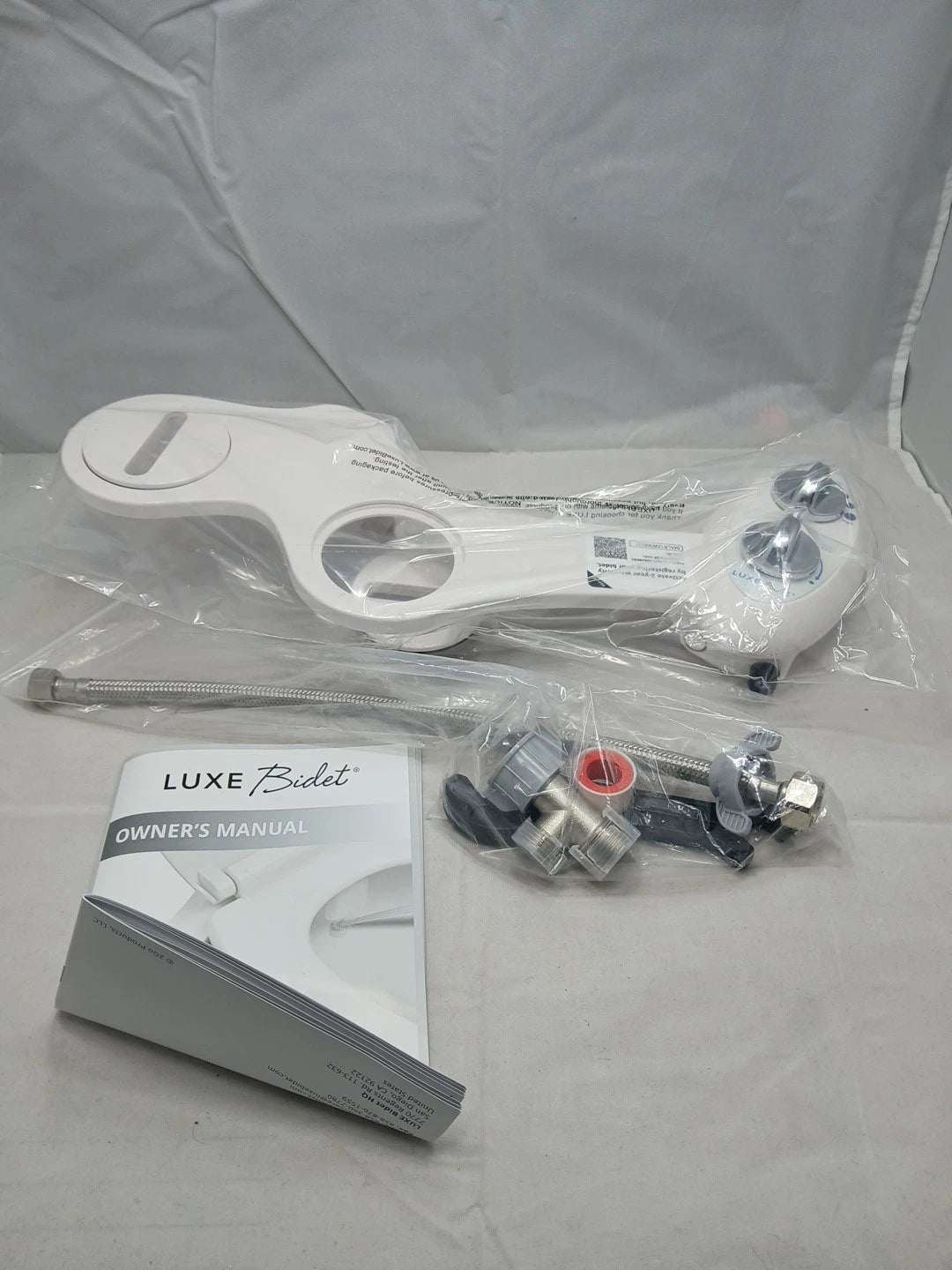 LUXE Bidet NEO 120 - Self-Cleaning Nozzle, Fresh Water Non-Electric Bidet