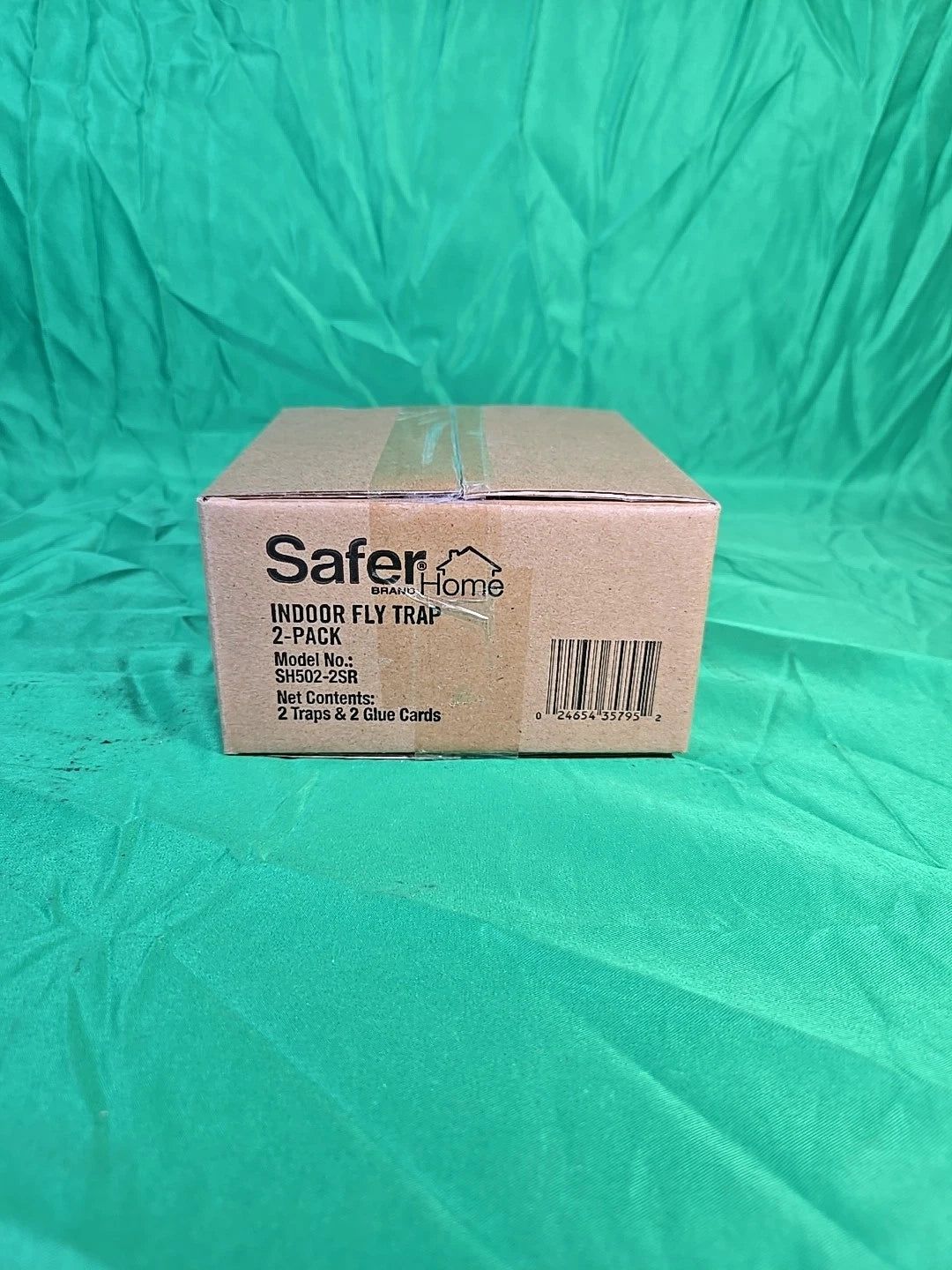 Safer Home SH502-2SR Indoor Plug-In Fly Trap for Flies, Fruit Flies, Moths Gnats