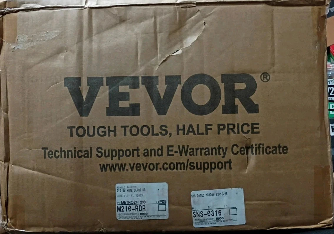 Vevor 2-Speed 1.5HP Spa Pump 110V 48-Frame 2" Port 150GPM Open Box