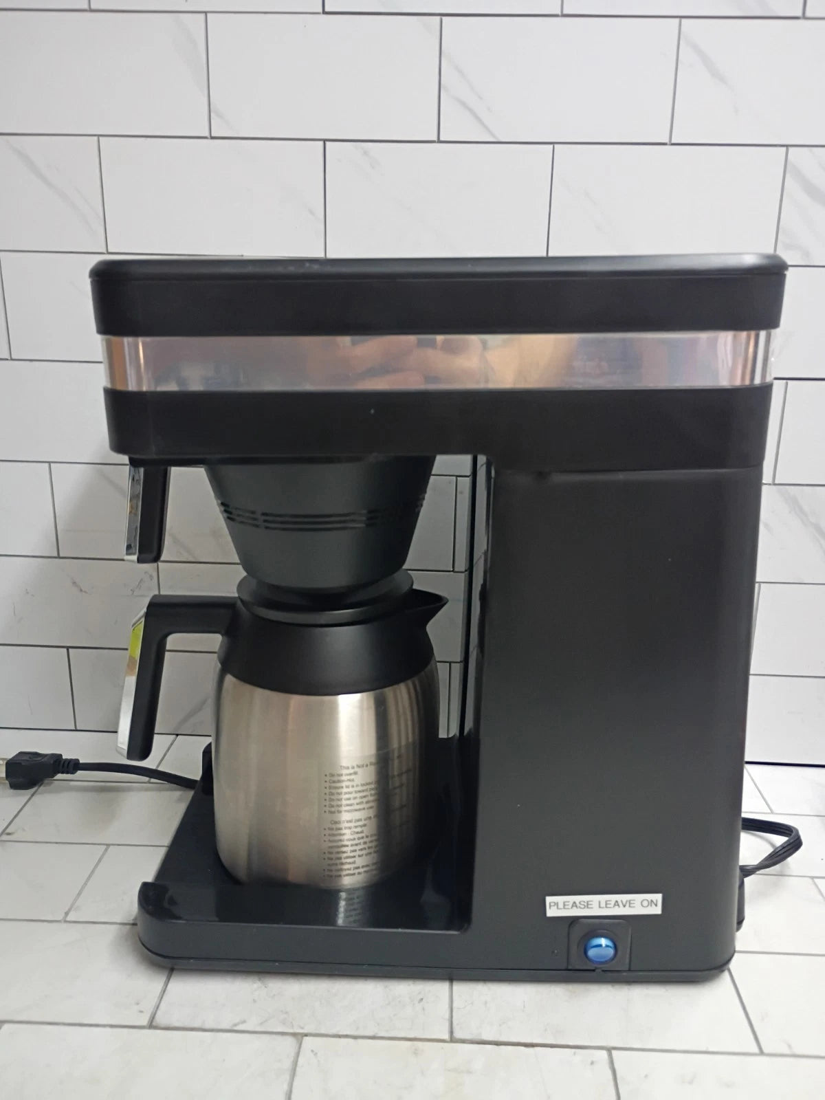BUNN 55200 CSB3T Speed Brew Platinum Thermal Coffee Stainless Steel Pre-owned