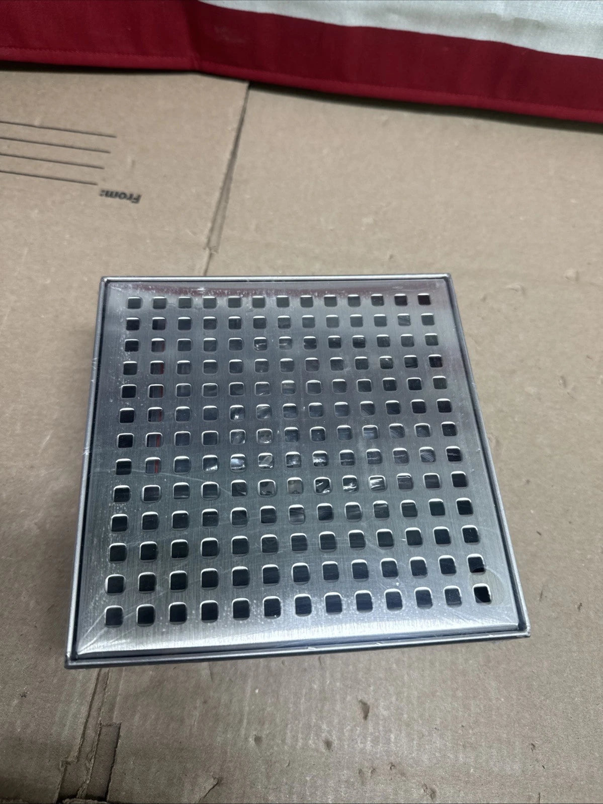 Oatey Designline 6"x 6" Square Shower Drain Stainless Steel SQUARE DESIGN