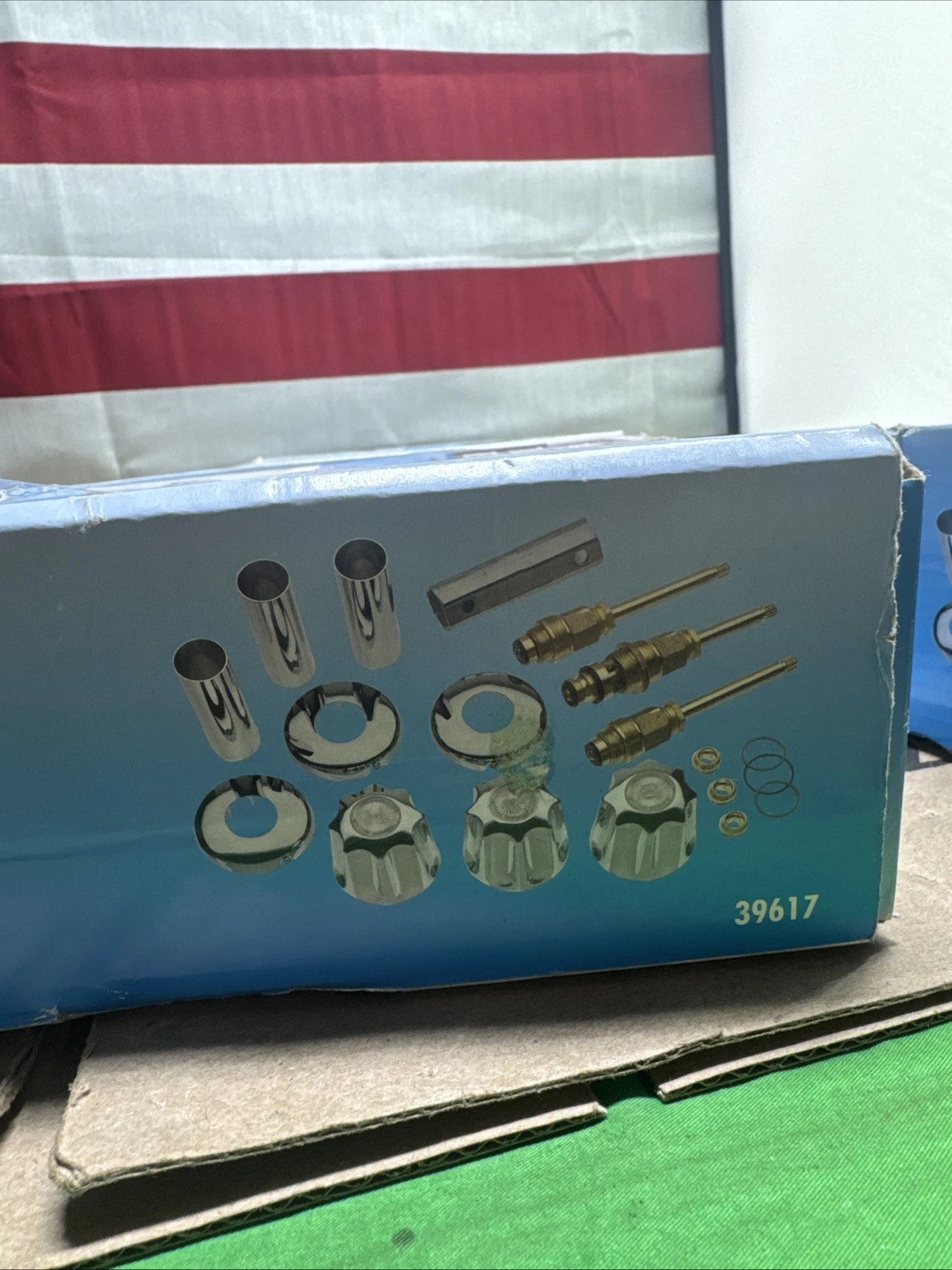 Gerber Tub/Shower 3-Handle Remodeling Kit in Chrome NEW OPEN BOX