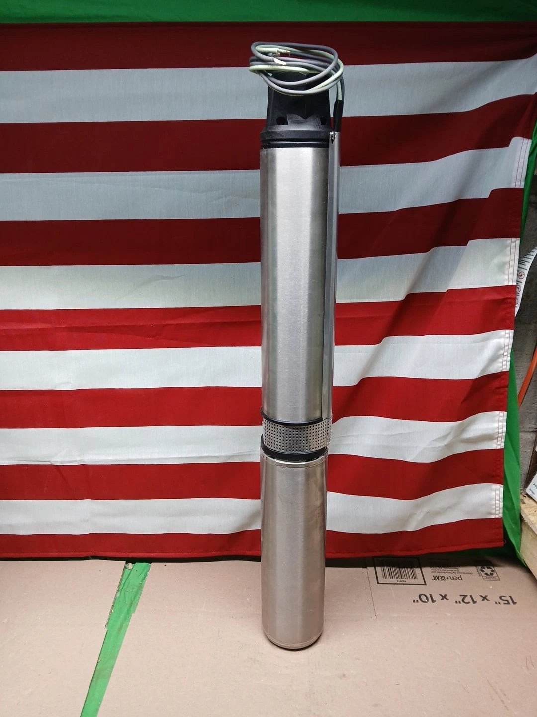 EVERBILT HDSUB10-102 Deep Well Pump 4” Submersible 1 HP 10 GPM 2 Wire 310’