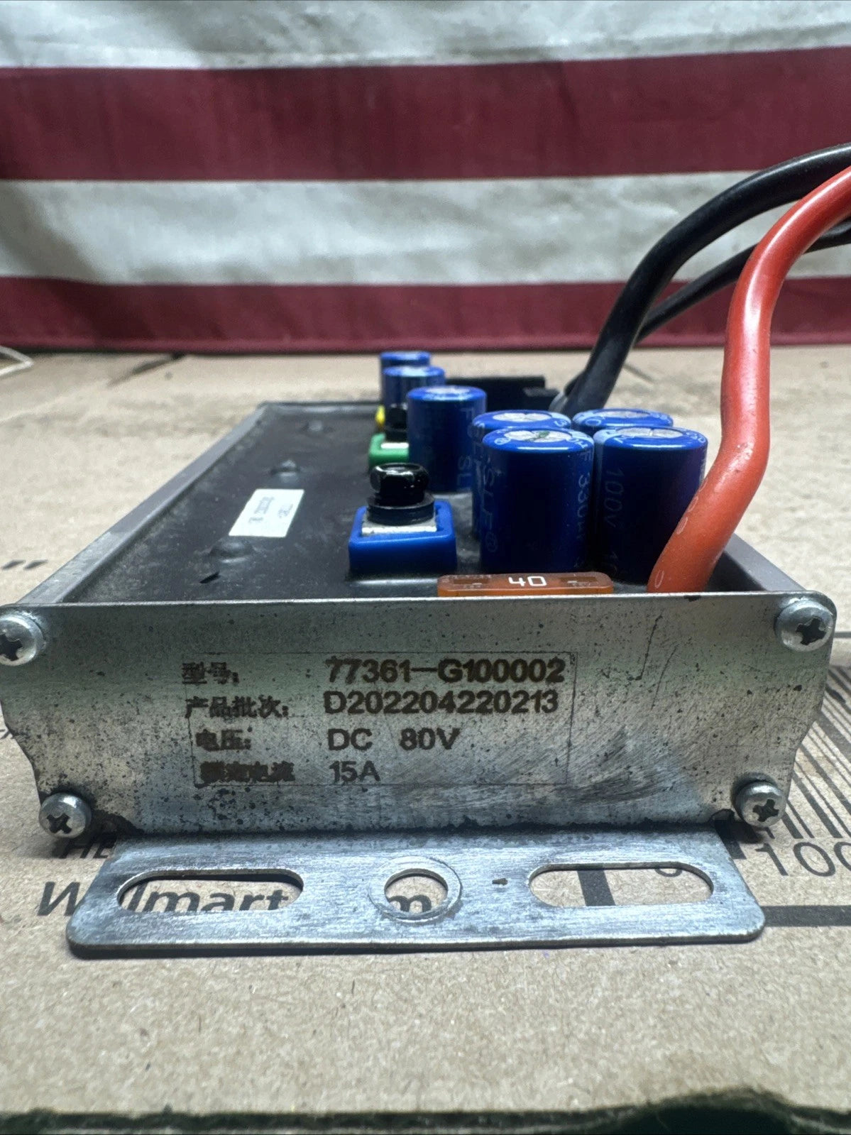 Ryobi Drive Wheel Motor Controller Z30Li 80v Zero Turn Mower 77361-G100002
